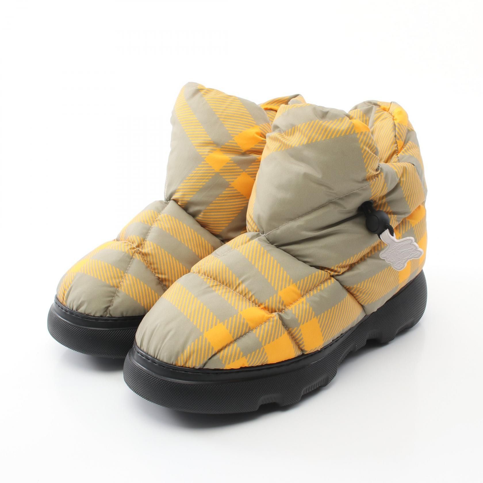 Burberry Burberry Check Pillow Boot Nylon Boots Others Shoes in Beige, Men's