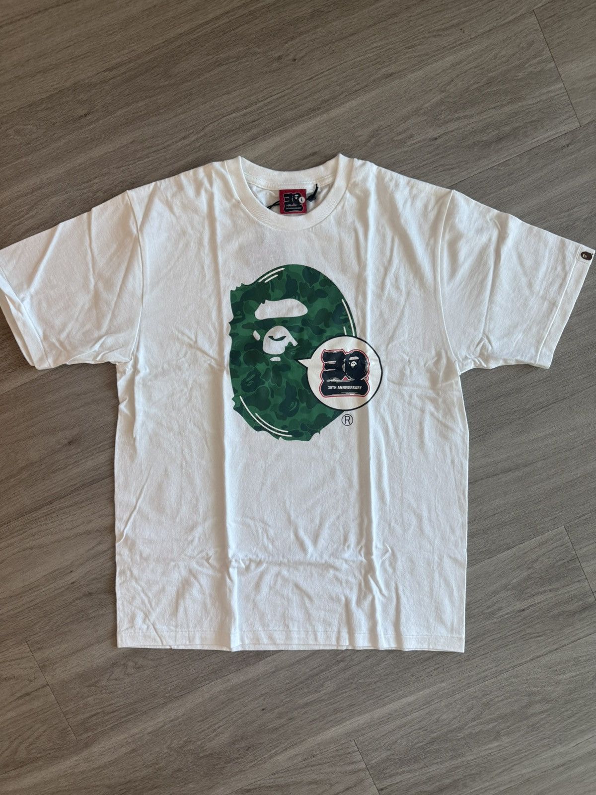 Bape Bape Shibuya 30th Anniversary Ape Head Tee Size US L / EU 52-54 / 3 - 1 Thumbnail