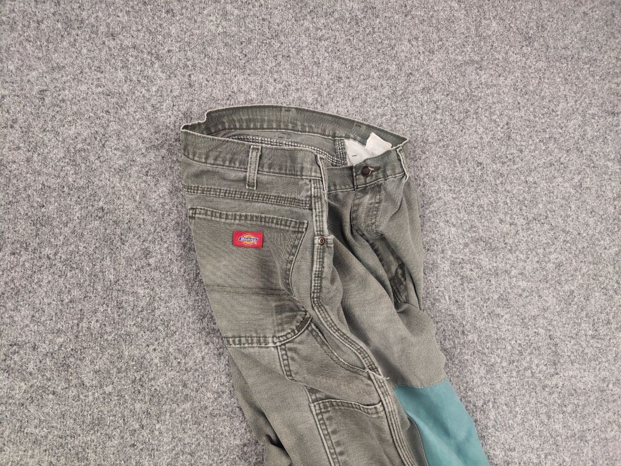 Dickies Vintage Dickies Faded Canvas Patchwork USA Style Skate Pants Size US 34 / EU 50 - 4 Thumbnail