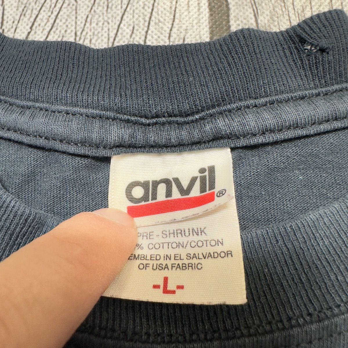Anvil × Vintage Vintage Wood Violins tee Size US L / EU 52-54 / 3 - 5 Thumbnail