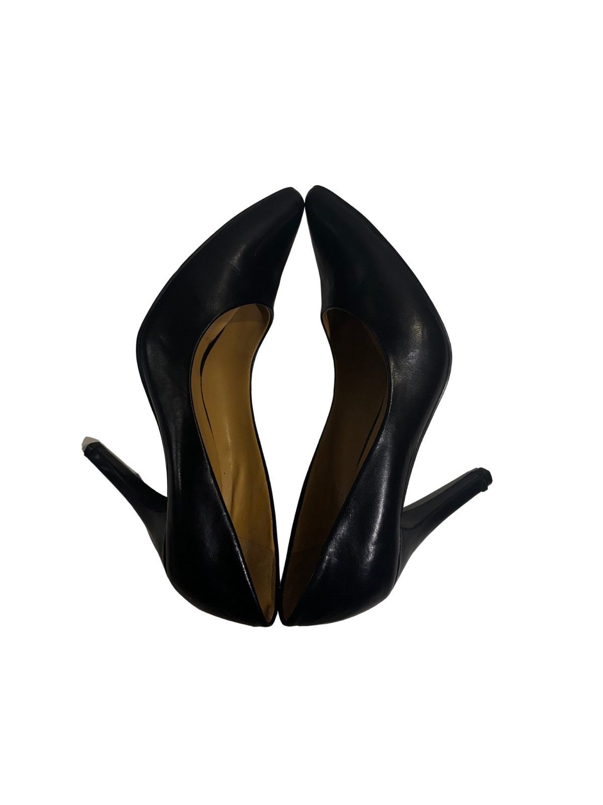 Nine West Black leather Heels.wf1015 Size US 5.5 / IT 35.5 - 7 Thumbnail