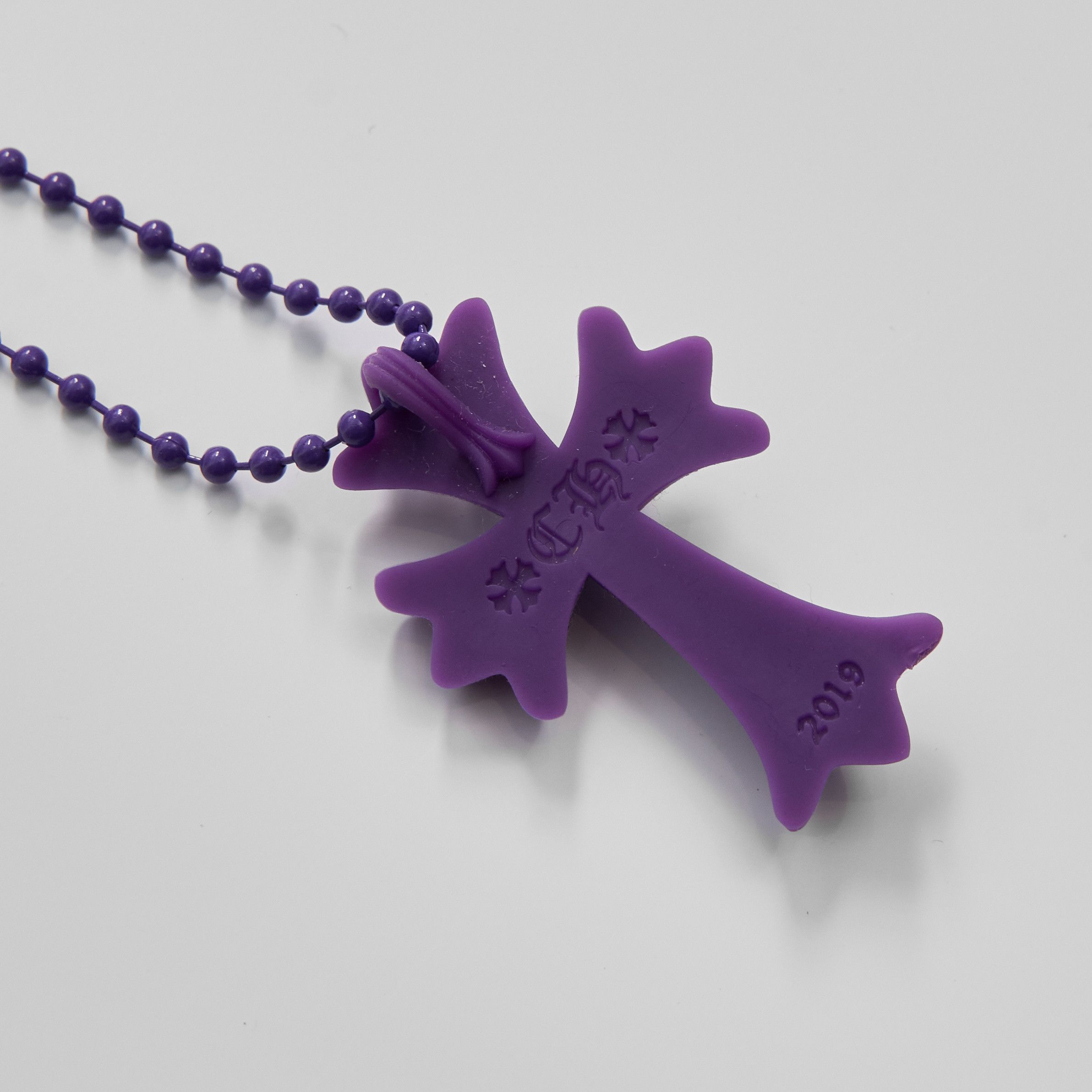 Chrome Hearts Chrome Hearts Silicrome Cross Necklace Size ONE SIZE - 3 Thumbnail