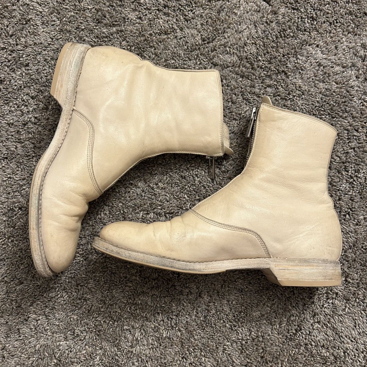 Designer × Guidi × Vintage Guidi 210 White/Tan Size US 7 / EU 40 - 3 Thumbnail
