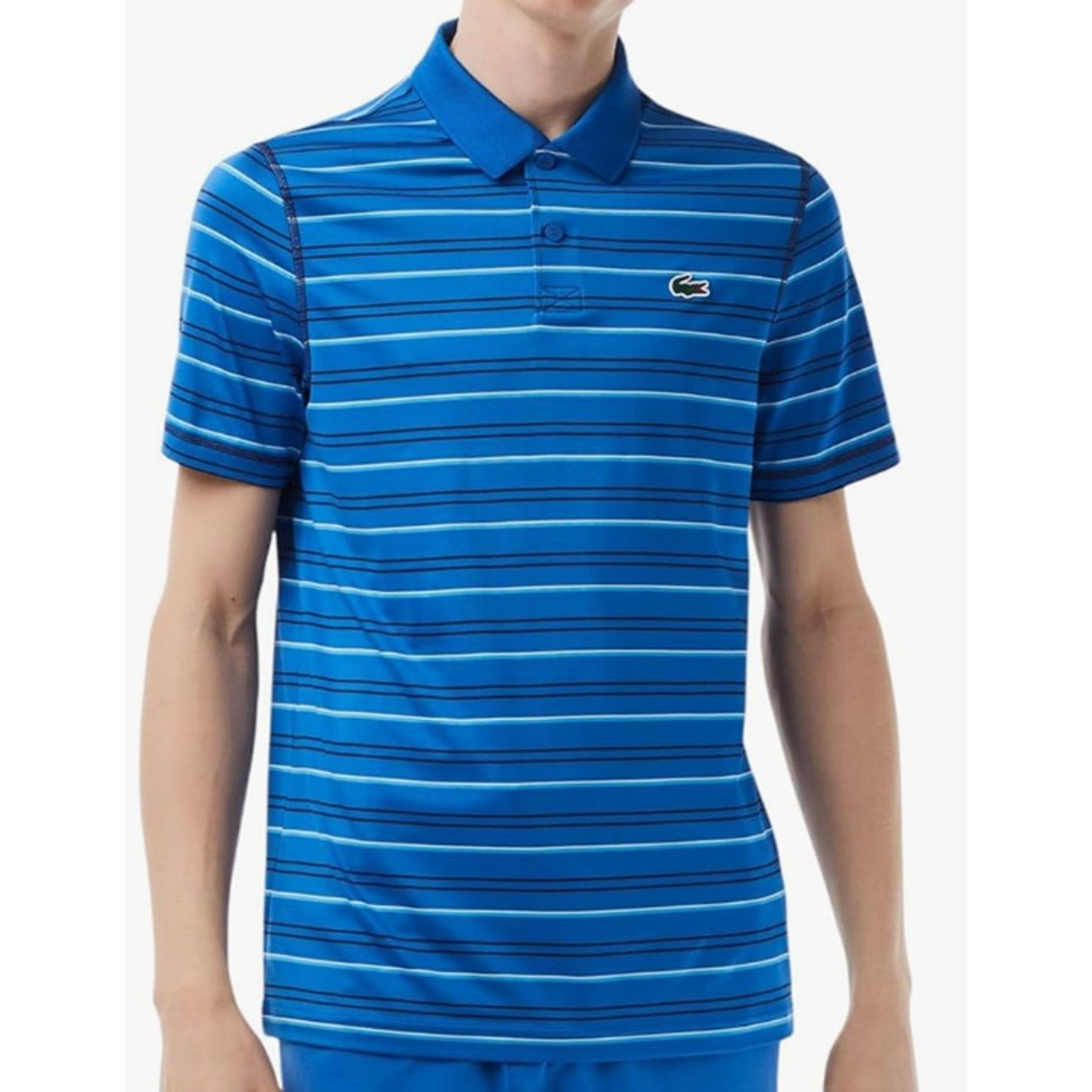 Lacoste Lacoste Men's Contemporary Sport Ultra Dry Polo Shirt Blue L Size US L / EU 52-54 / 3 - 1 Thumbnail