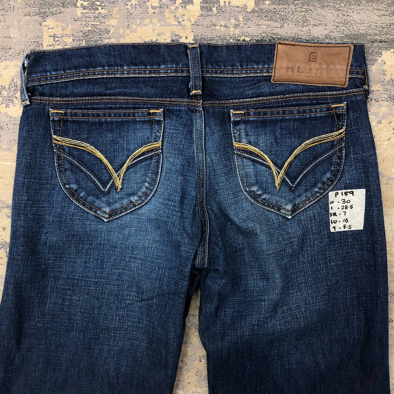 MOUSSY P159 BLACK BY MOUSSY FLARED JAPAN DENIM Size 30" / US 8 / IT 44 - 4 Thumbnail