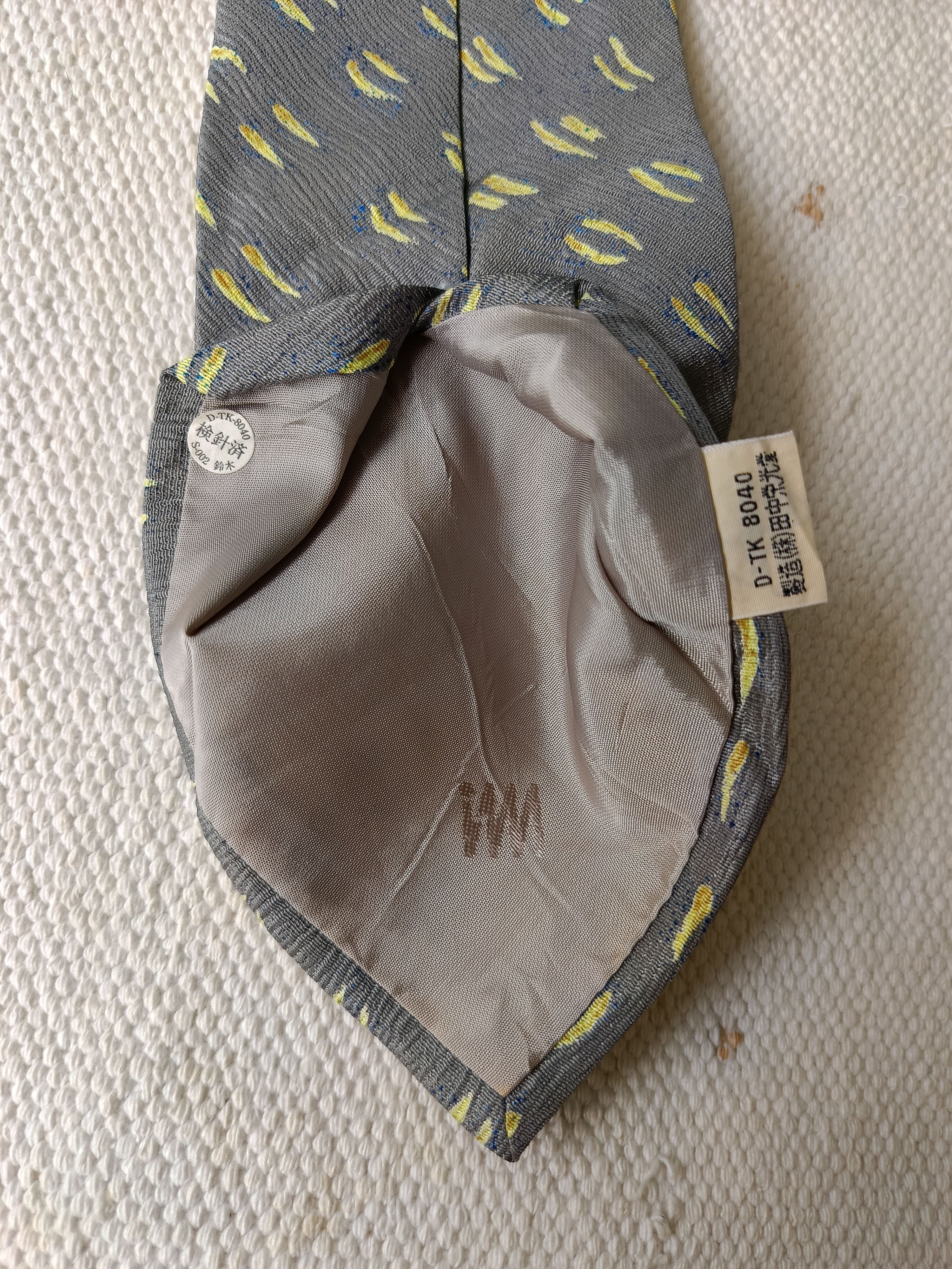 Issey Miyake Issey Miyake IM design studio Japan 90s vintage gray ties Size ONE SIZE - 8 Thumbnail