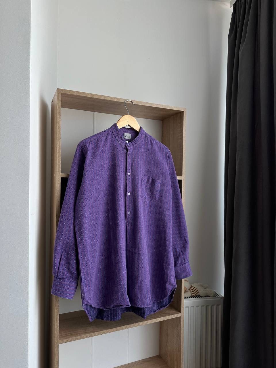 Japanese Brand × Vintage Vintage Atelier Jenni Japanese Violet Shirt Size US L / EU 52-54 / 3 - 1 Thumbnail