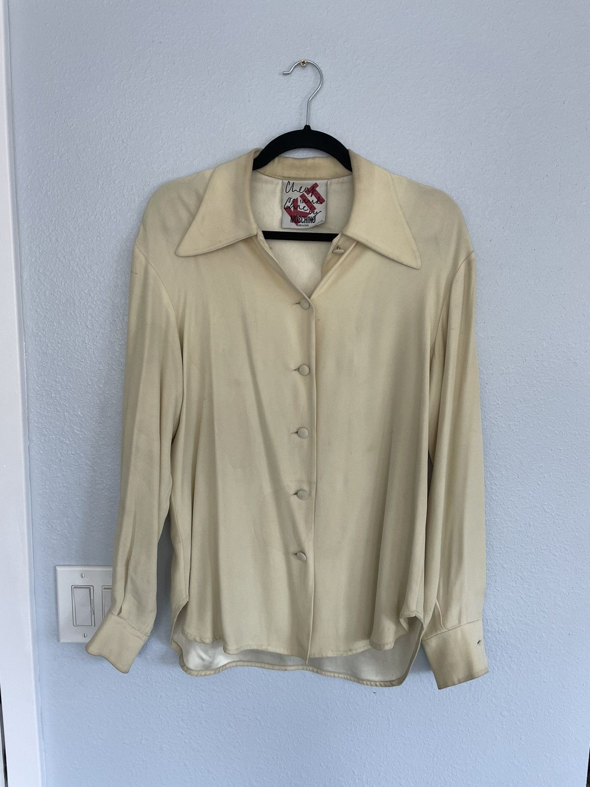 Moschino Vintage Moschino button down shirt Size M / US 6-8 / IT 42-44 - 1 Thumbnail
