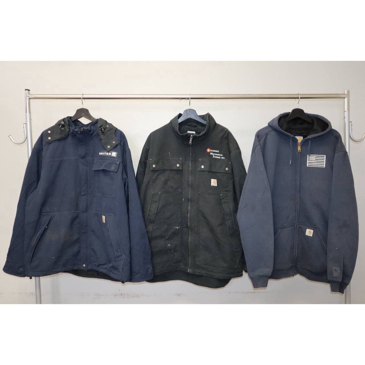 Vintage Vintage Carhartt Work Jacket Lot (9) USA Made Detroit Dickie Size US XL / EU 56 / 4 - 3 Thumbnail