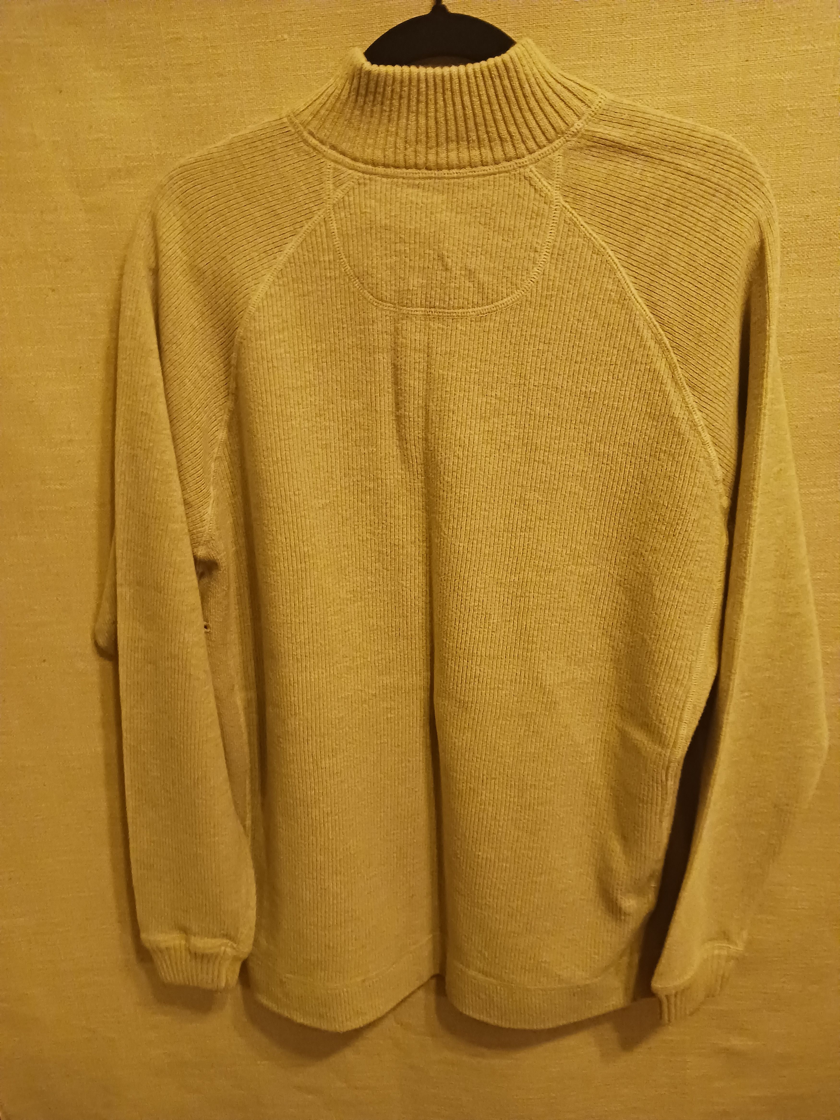 Tommy Bahama 100% Cotton Long Sleeve Mock Neck Sweater Size US M / EU 48-50 / 2 - 2 Thumbnail