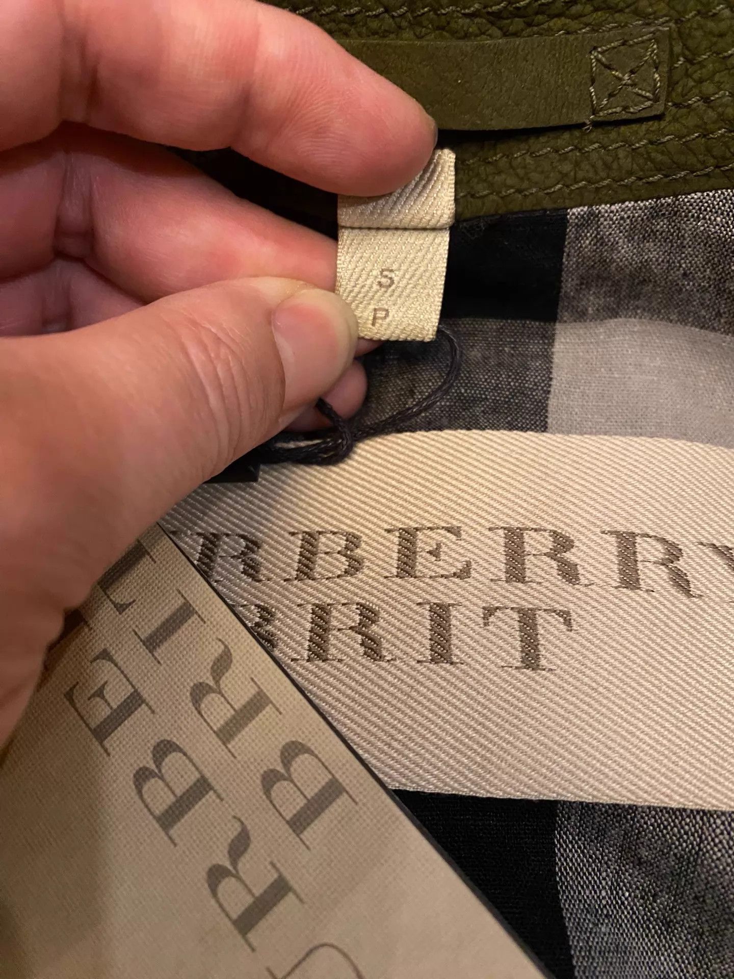 Burberry Burberry Italian Military Calfskin Linen Jacket S Size US S / EU 44-46 / 1 - 6 Thumbnail