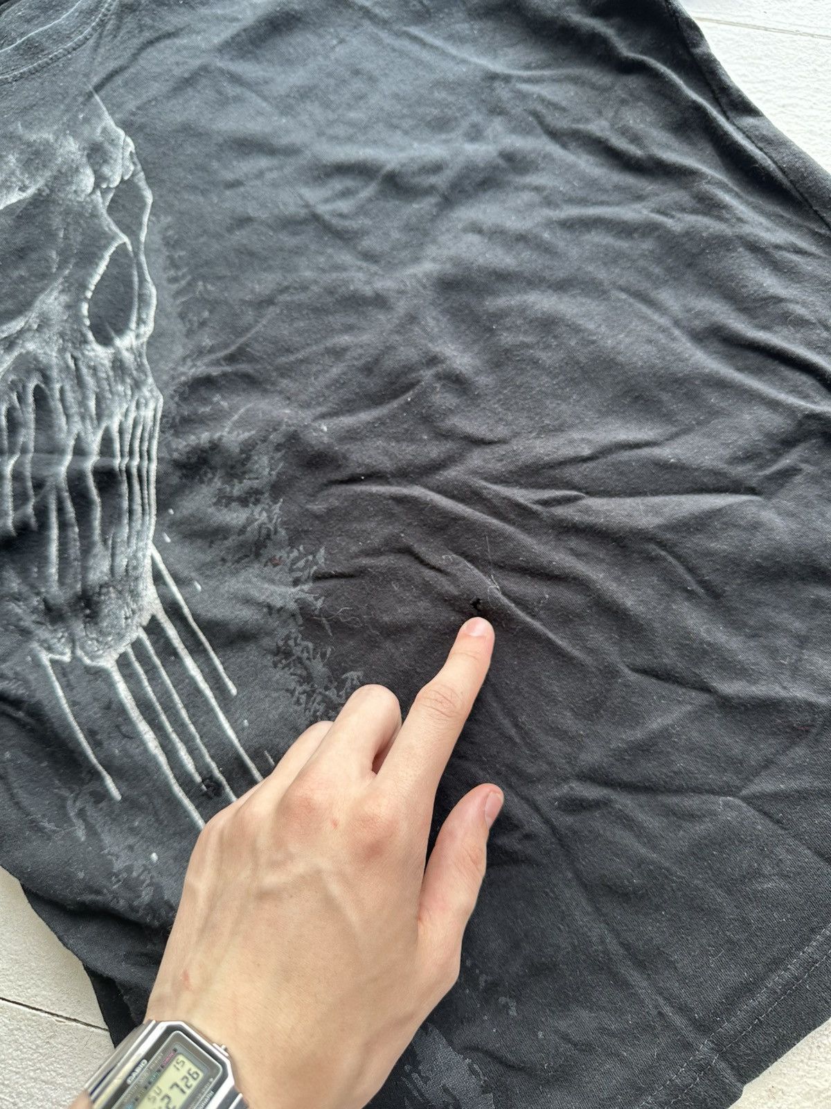 Other SPIRAL🚨 Y2K SKULL RARE AVANTGARDE OPIUM TEE BOXY S Size US S / EU 44-46 / 1 - 4 Thumbnail