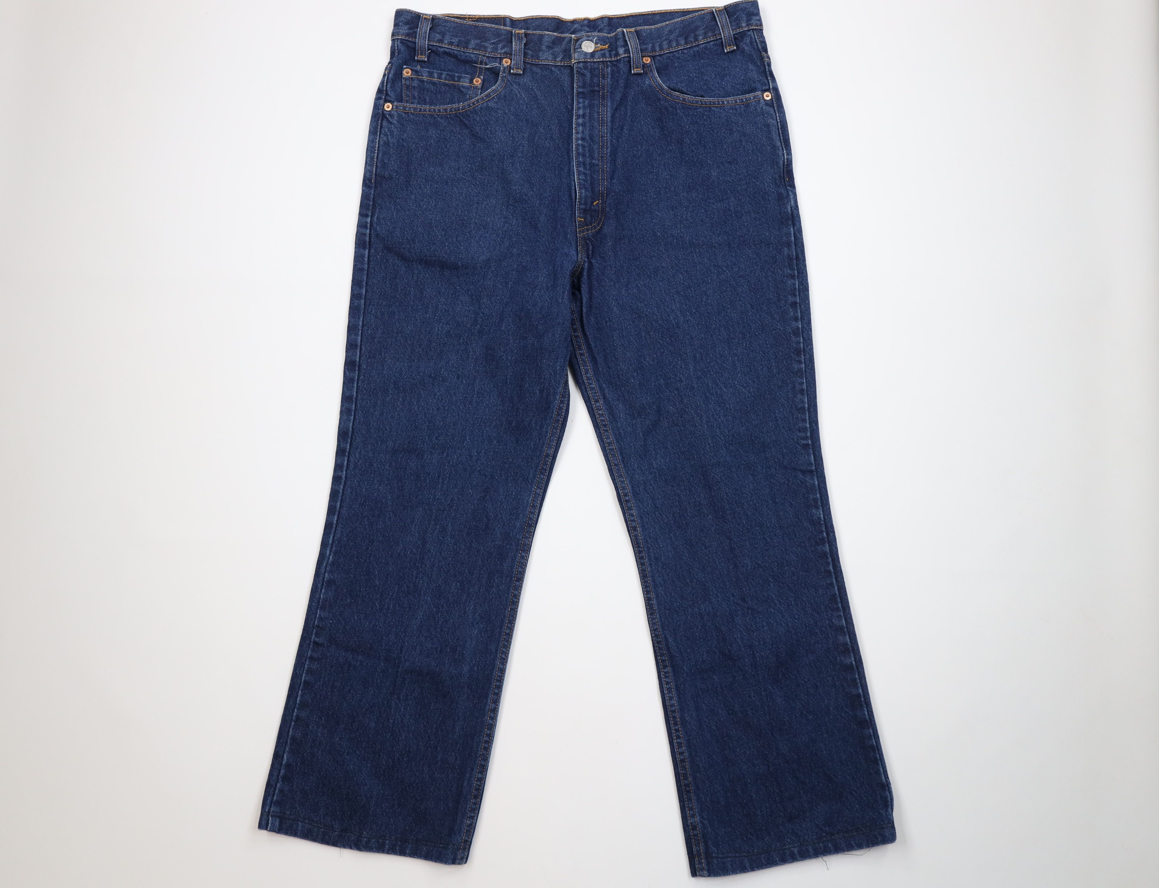 Levi's Vintage 90s Levis 517 Western Bootcut Flared Denim Jeans USA Size US 38 / EU 54 - 1 Thumbnail