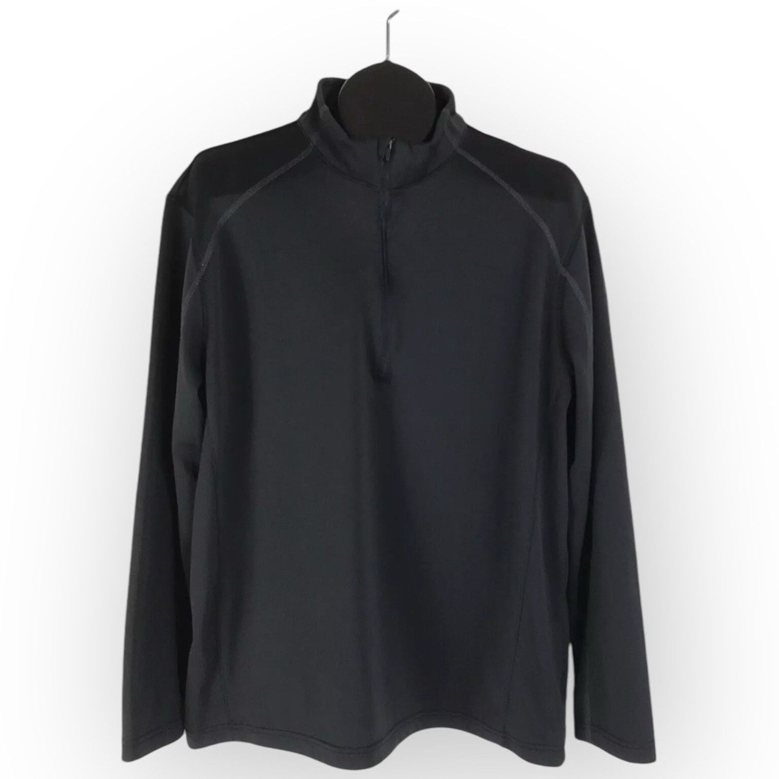 Spyder Spyder Mens 1/2 Zip Pullover Black, Size XL NWT - 143XL Size US XL / EU 56 / 4 - 7 Thumbnail