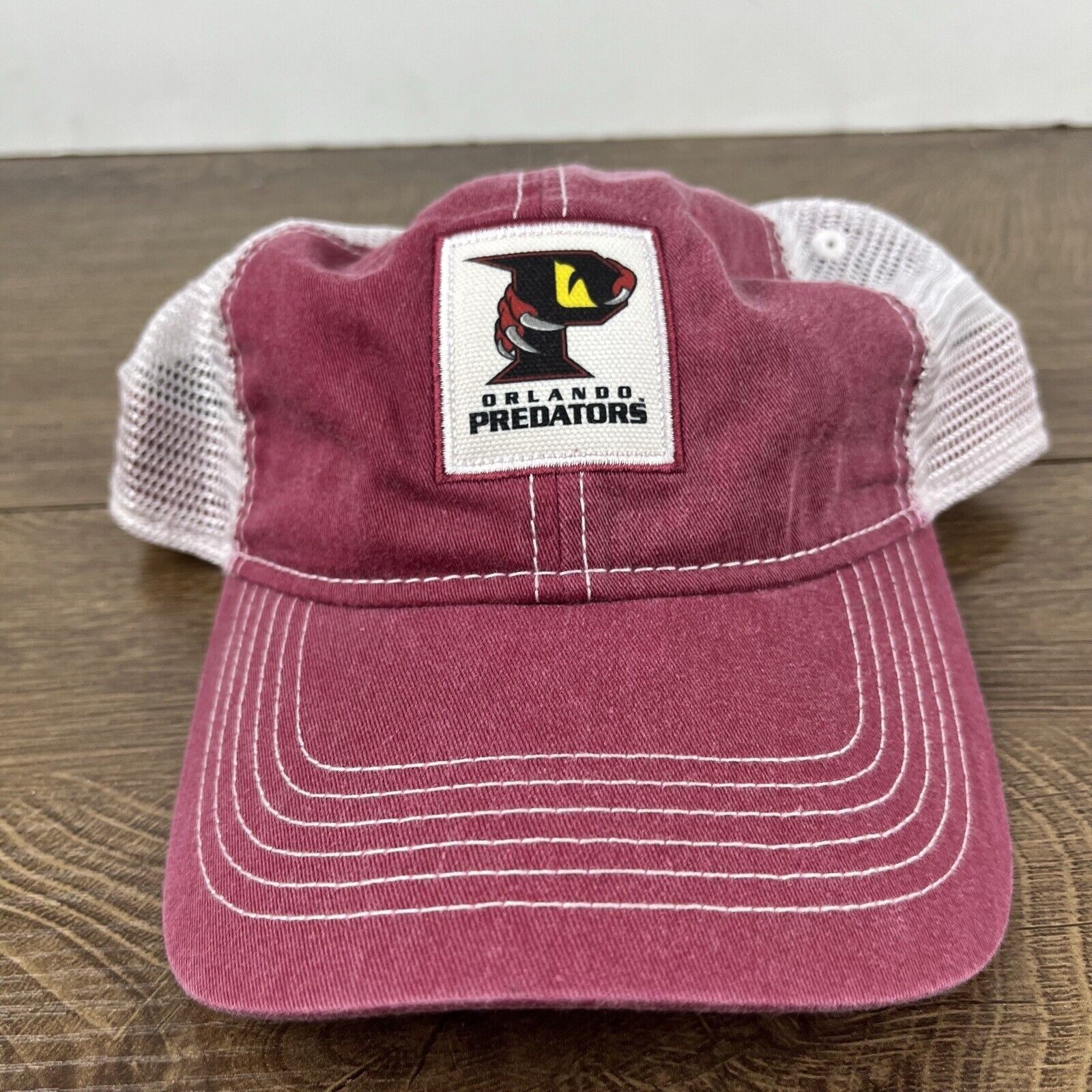 Other Orlando Predators Hat Red Cap Adjustable Hat Red Adult Fit H Size ONE SIZE - 4 Thumbnail