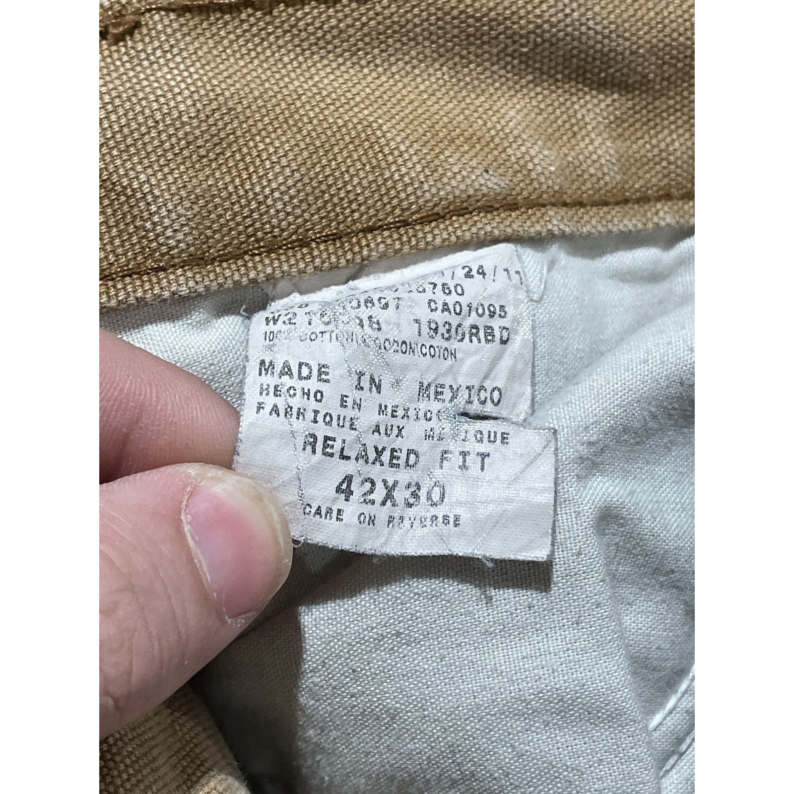 Dickies VINTAGE DICKIES KHAKI PANT SIZE 42 Size US 42 / EU 58 - 3 Thumbnail