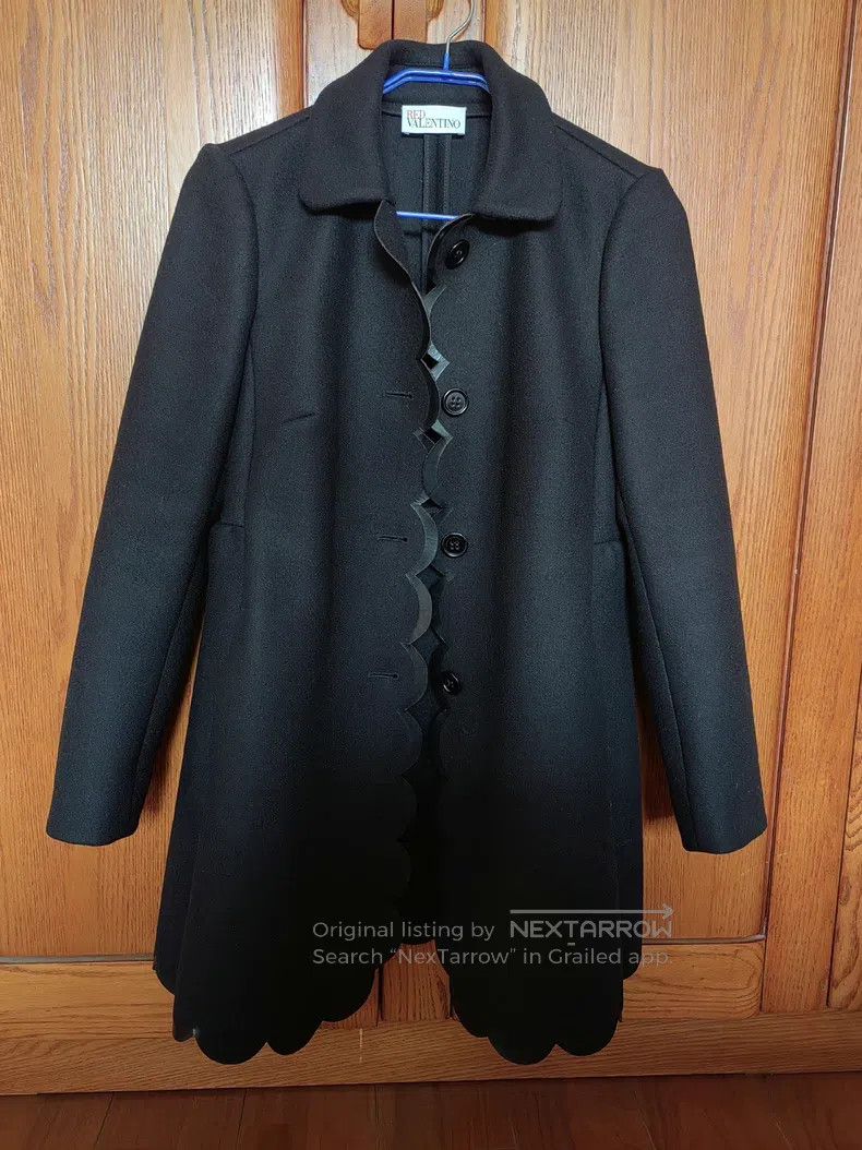 Valentino Black thin coat