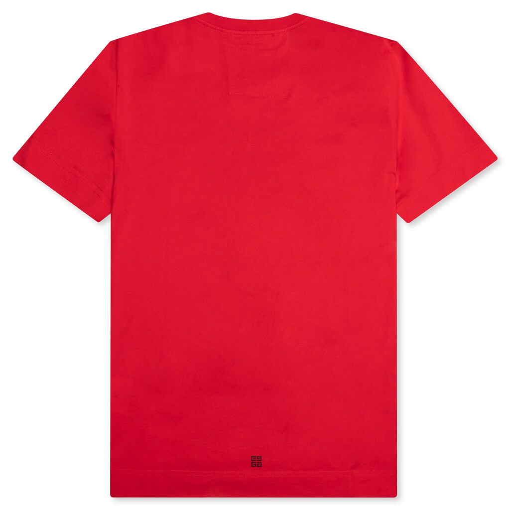 Givenchy 5XL Givenchy Red T-Shirt Dragon Slim Fit Size US XXL / EU 58 / 5 - 2 Thumbnail