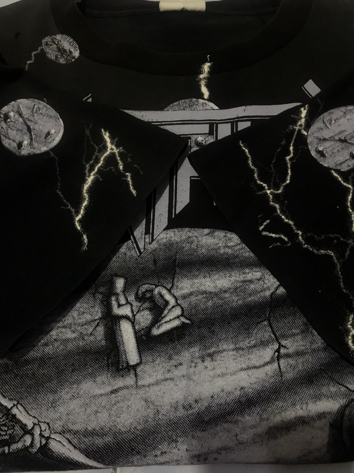 Band Tees × Japanese Brand × Vintage Vintage 1990 Anthrax All Over Print T-Shirt Size US L / EU 52-54 / 3 - 8 Thumbnail