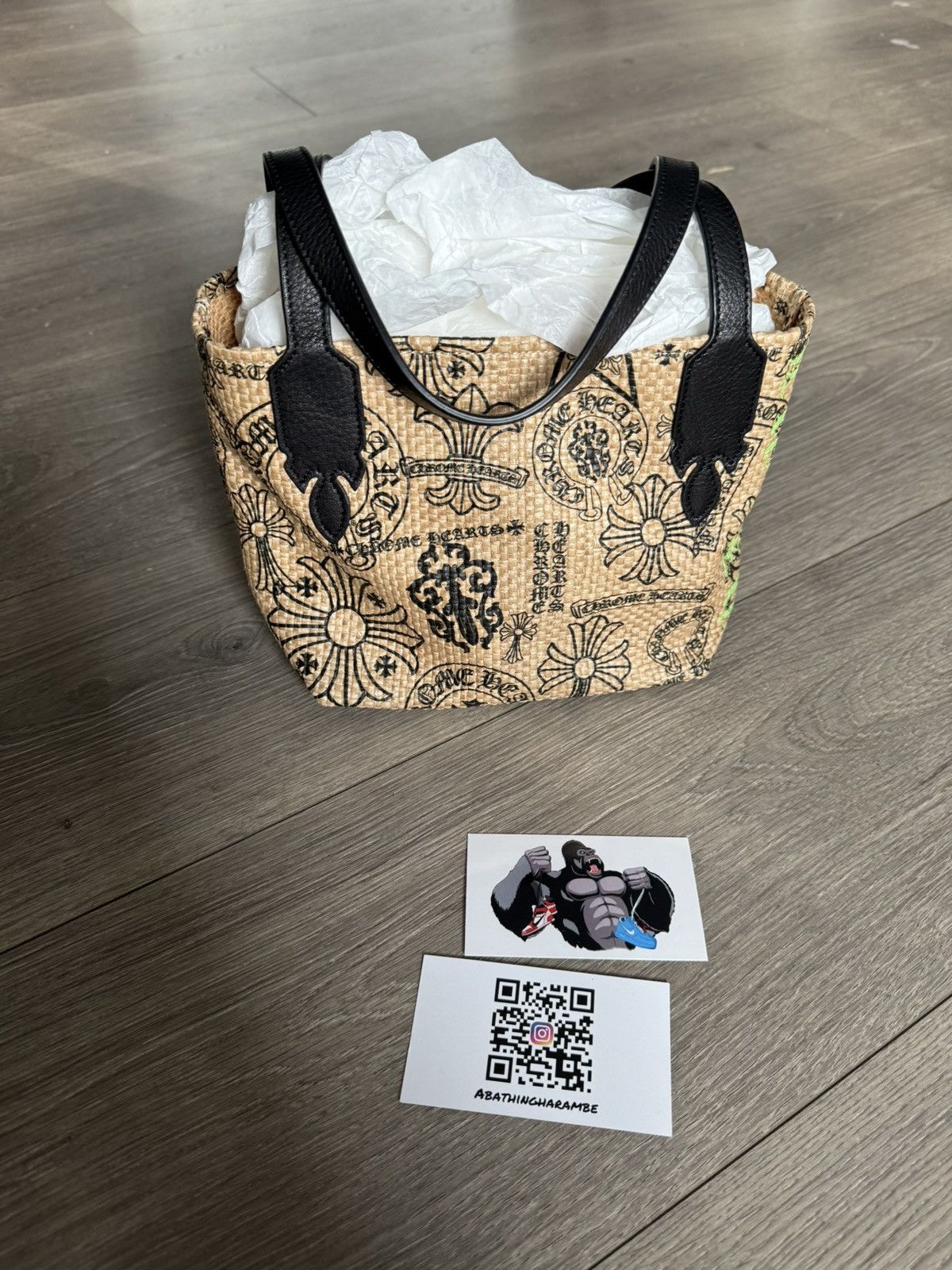Chrome Hearts Chrome Hearts Miami Straw Beach Bag Size ONE SIZE - 2 Thumbnail