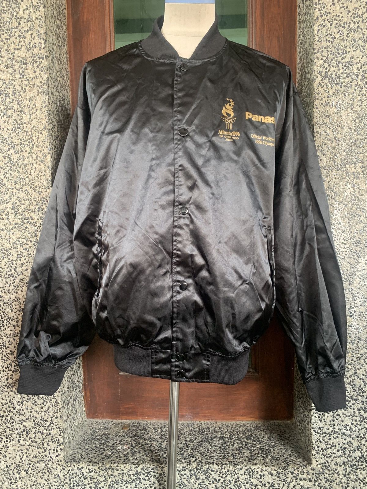 Japanese Brand × USA Olympics × Vintage Vintage 90s Panasonic Atlanta Olympics 1996 Light Jacket Size US XL / EU 56 / 4 - 3 Thumbnail