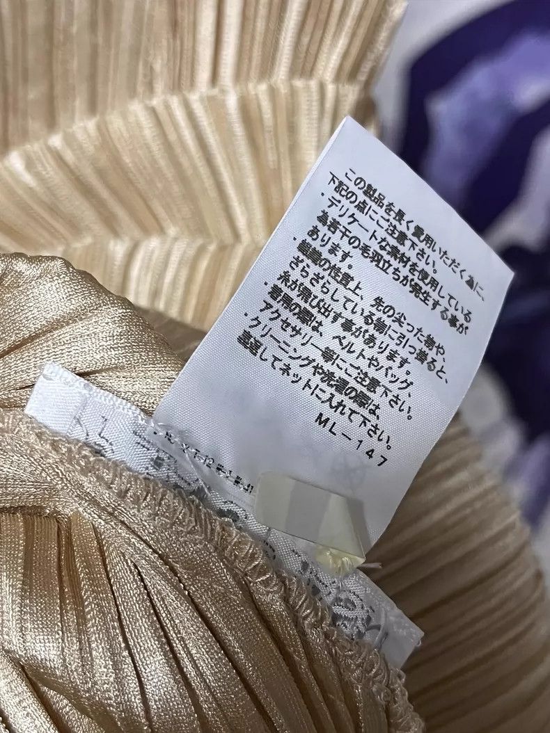 Issey Miyake Issey Miyake size:3 Yellow pleated sleeveless dress Size S / US 4 / IT 40 - 6 Thumbnail