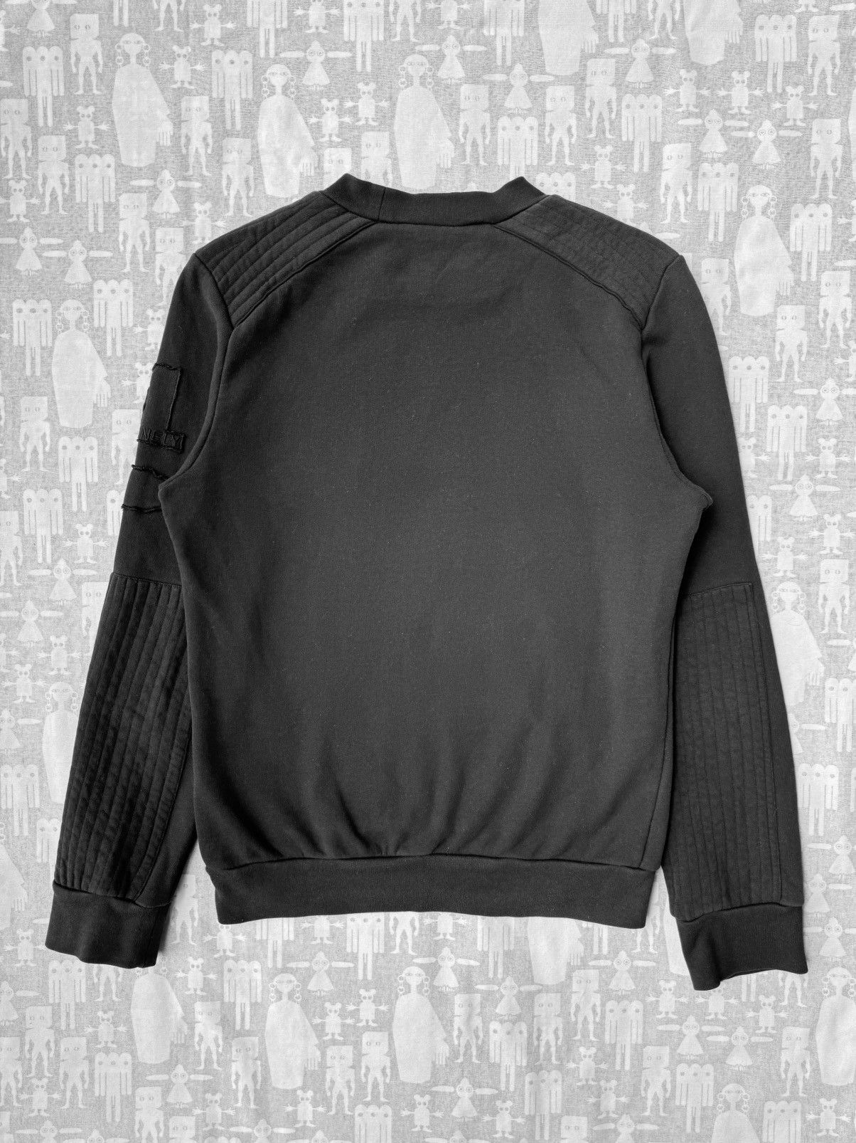 Veronique Branquinho Veronique Branquinho SS04 "Lonely" Patched Cotton Sweatshirt Size US M / EU 48-50 / 2 - 5 Thumbnail