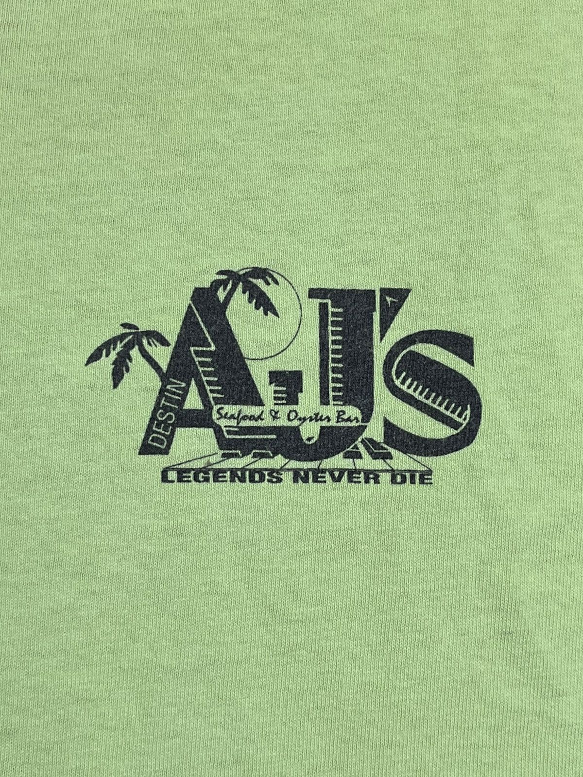 Vintage Vintage 90s AJ’S SEAFOOD & OYSTER BAR florida tee shirt Size US M / EU 48-50 / 2 - 4 Thumbnail