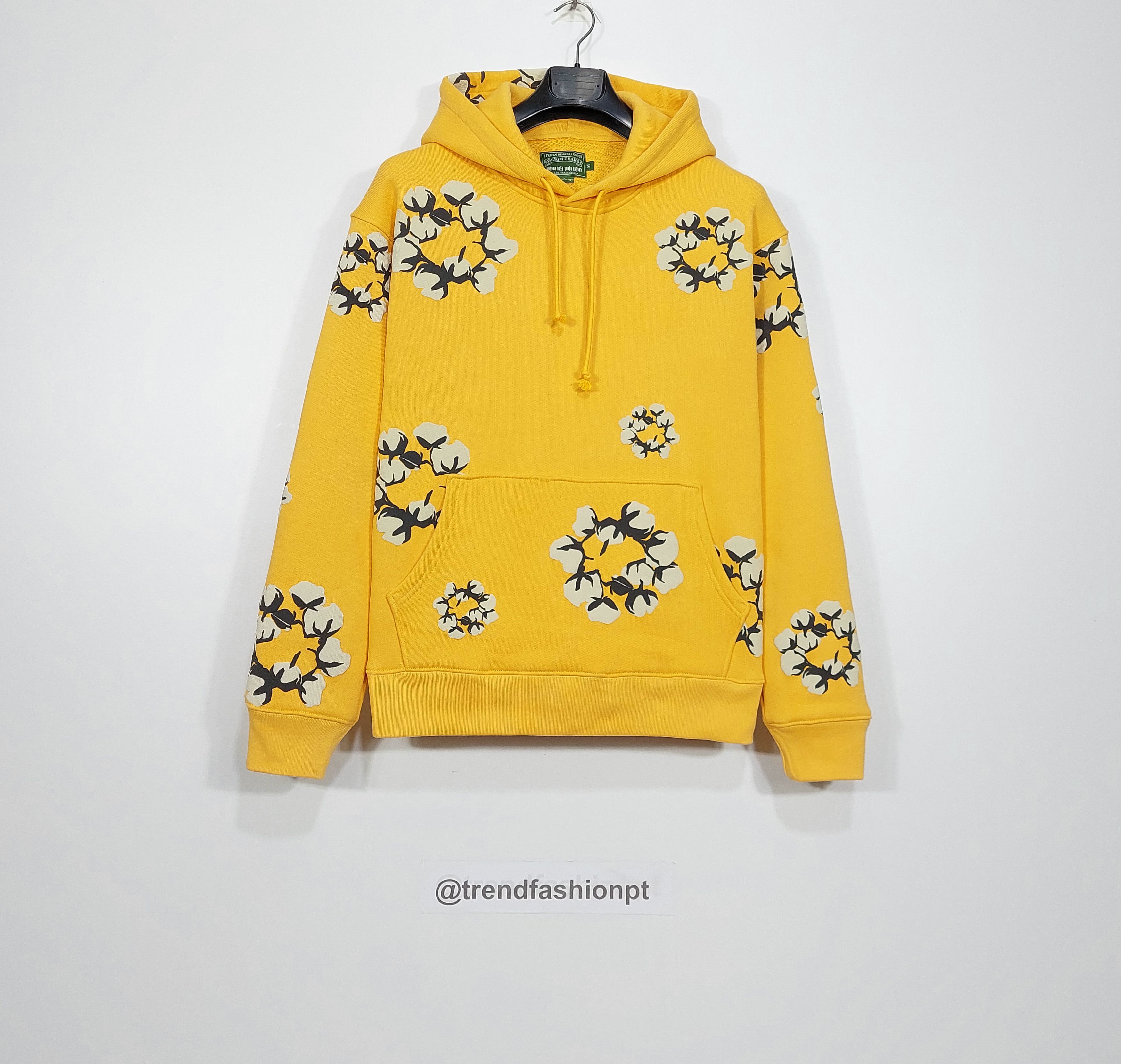 DENIM TEARS x CPFM cactus wreath hoodie - yellow M Size US M / EU 48-50 / 2 - 1 Thumbnail
