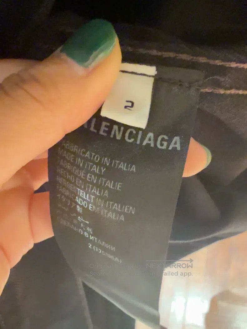 Balenciaga Balenciaga Denim Jacket Size US M / EU 48-50 / 2 - 5 Thumbnail