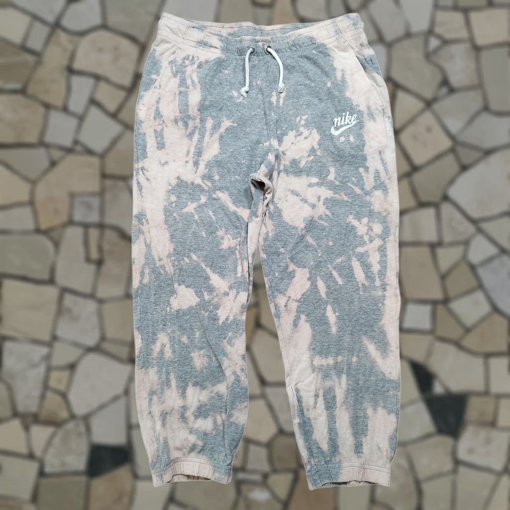 Nike Nike Womens Gray Jogger Sweatpants Tie Dye Acid Wash Medium Size 32" / US 10 / IT 46 - 1 Thumbnail
