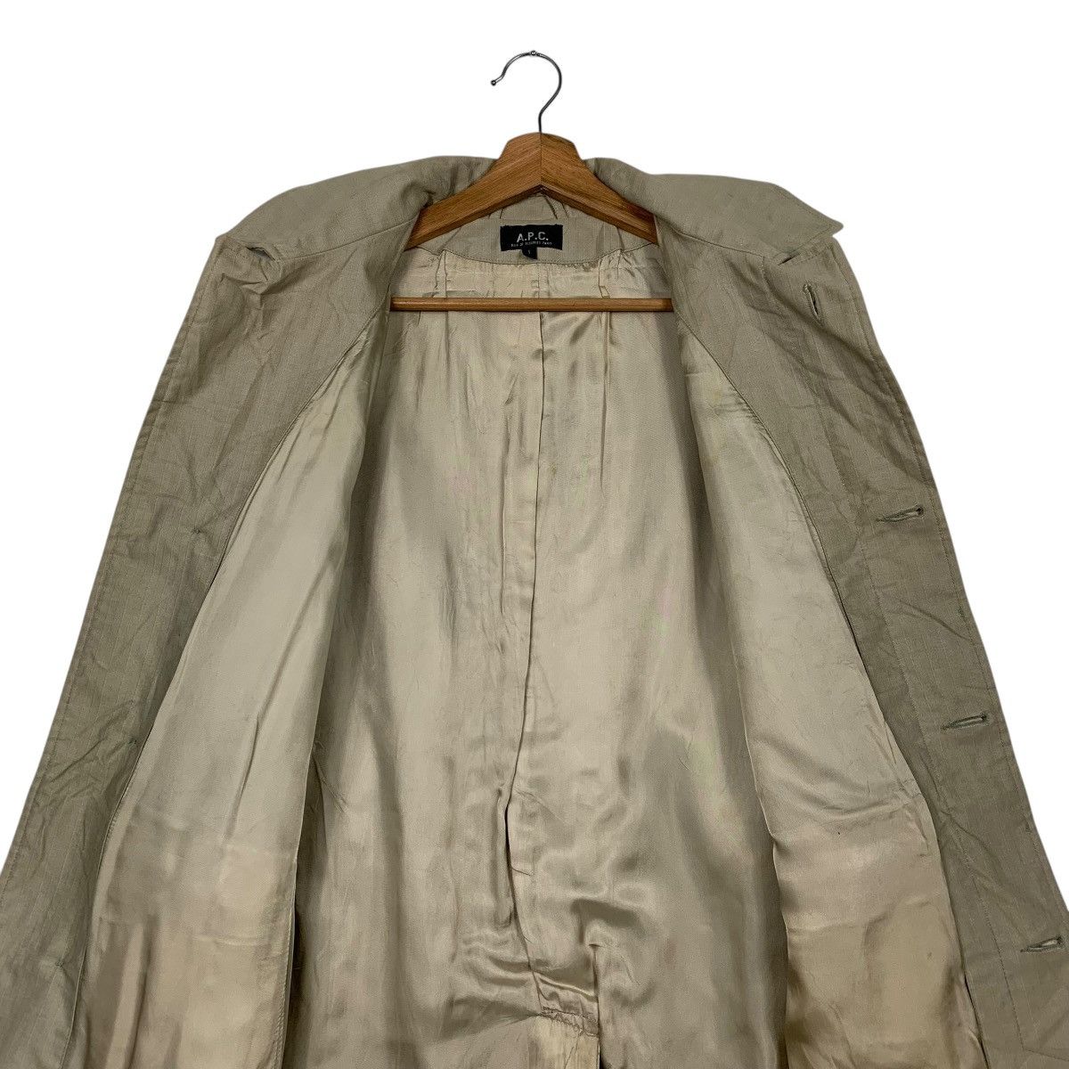 A.P.C. Vintage APC Cotton Overcoat Size US S / EU 44-46 / 1 - 13 Thumbnail