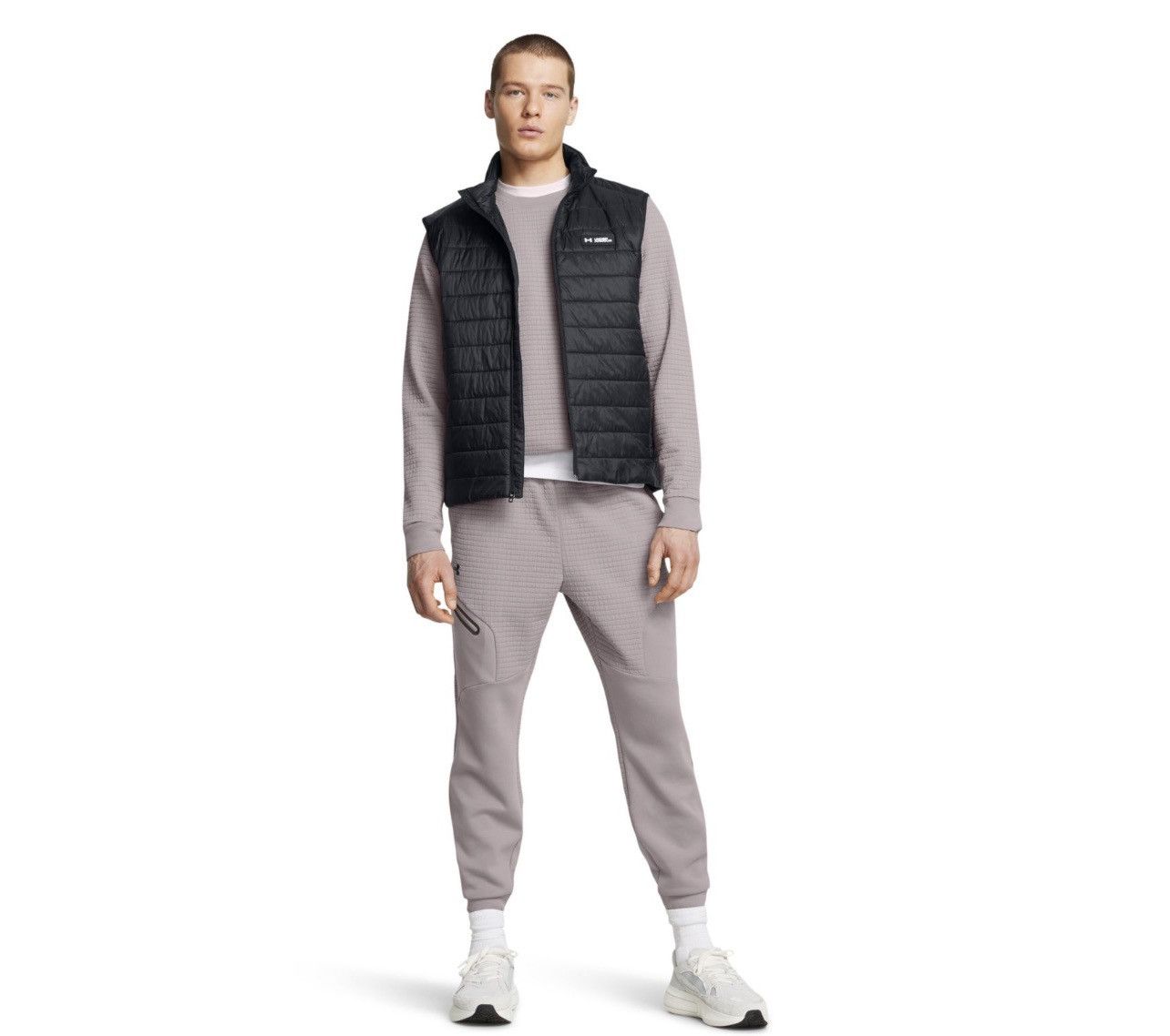 Under Armour Under Armour Unstoppable Fleece Grid Joggers Size US 30 / EU 46 - 4 Thumbnail