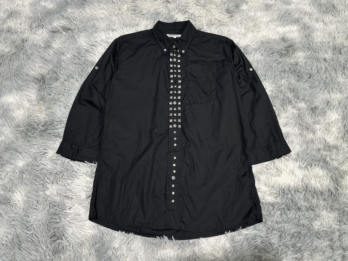 semanticdesign 🔥Rare Y2K Semantic Design Studded Shirt Button Ups Size US L / EU 52-54 / 3 - 2 Thumbnail