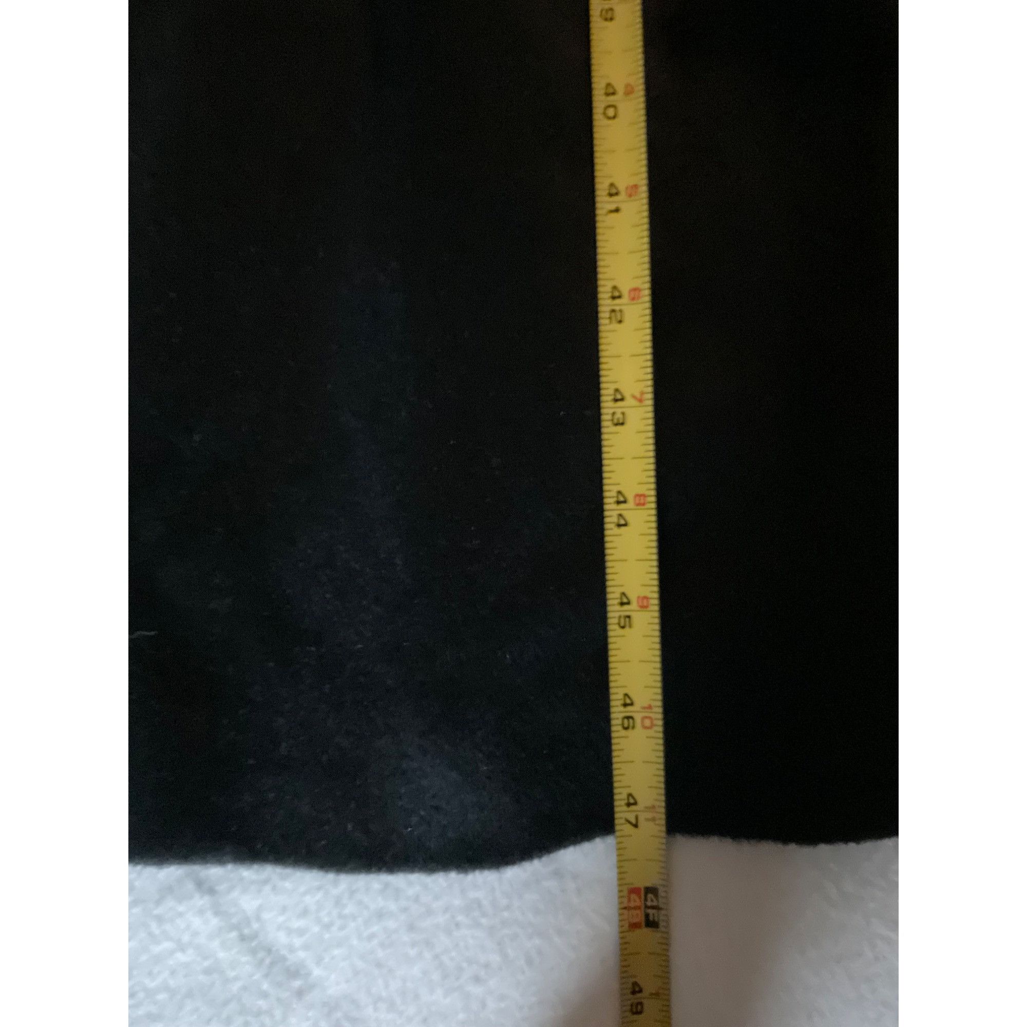Other Casual Corner Women Wool blend long black Coat SZ14 bust58i Size XL / US 12-14 / IT 48-50 - 8 Thumbnail