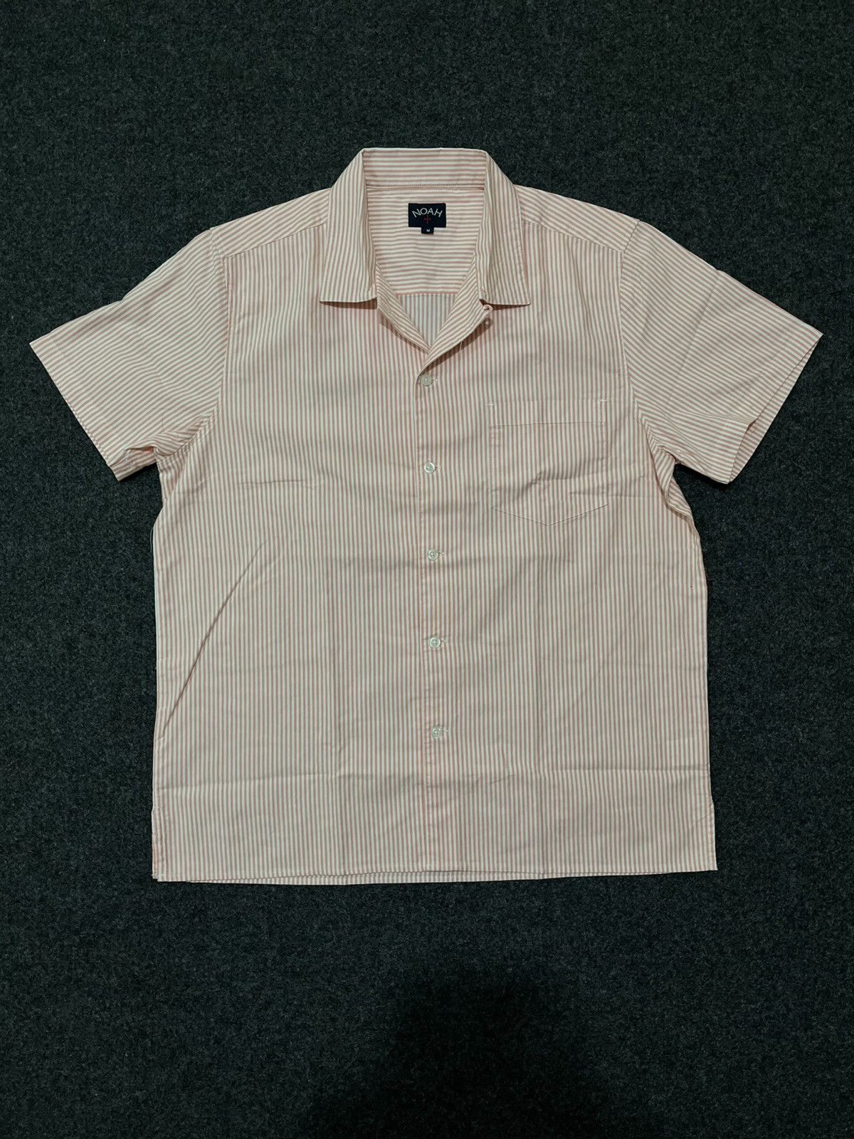 Noah NOAH NYC BAR LOGO STRIPE SHIRTS Size US M / EU 48-50 / 2 - 3 Thumbnail