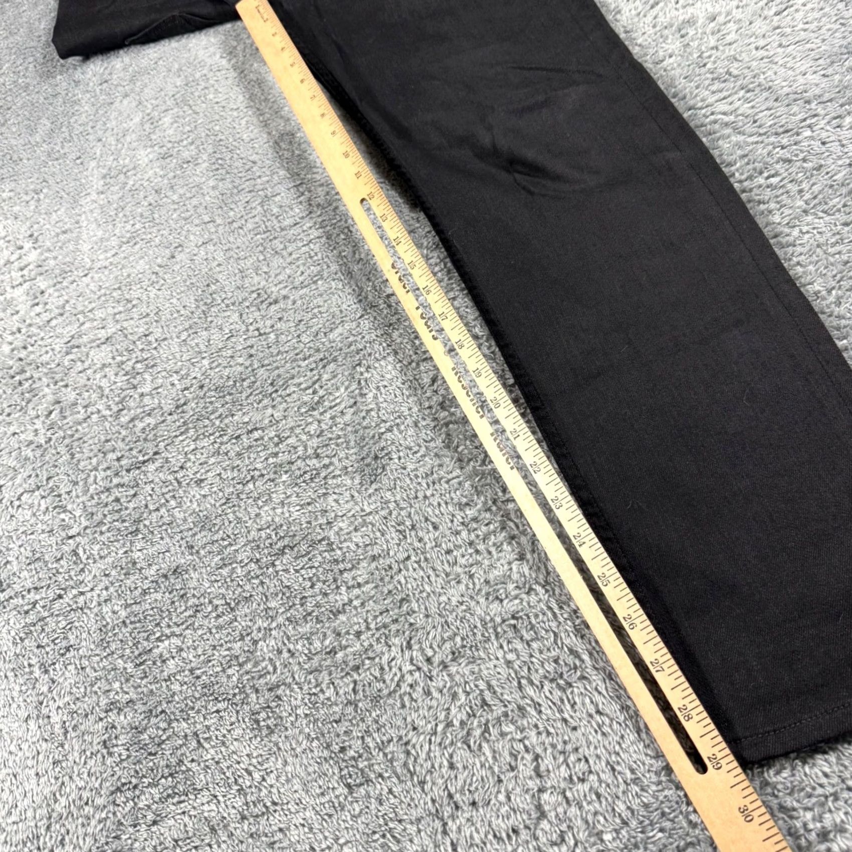 Rag & Bone Rag & Bone Jeans Fit 1 Extra Slim Mens 31x30 Black Button Fly Made in USA Size US 31 - 7 Thumbnail