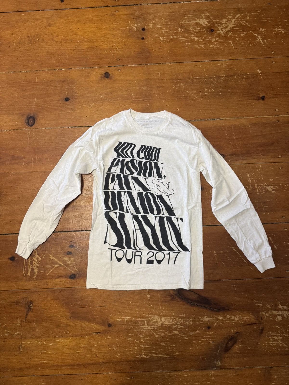 Virgil Abloh Kid Cudi x Virgil Abloh 2017 Tour Shirt Size US S / EU 44-46 / 1 - 1 Thumbnail