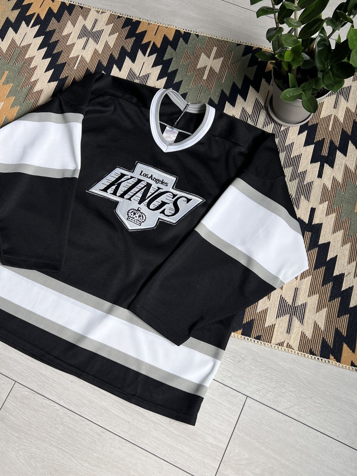 Other ❗️RARE❗️Vintage Wayne Gretzky Los Angeles Kings Jersey Size US XL / EU 56 / 4 - 6 Thumbnail