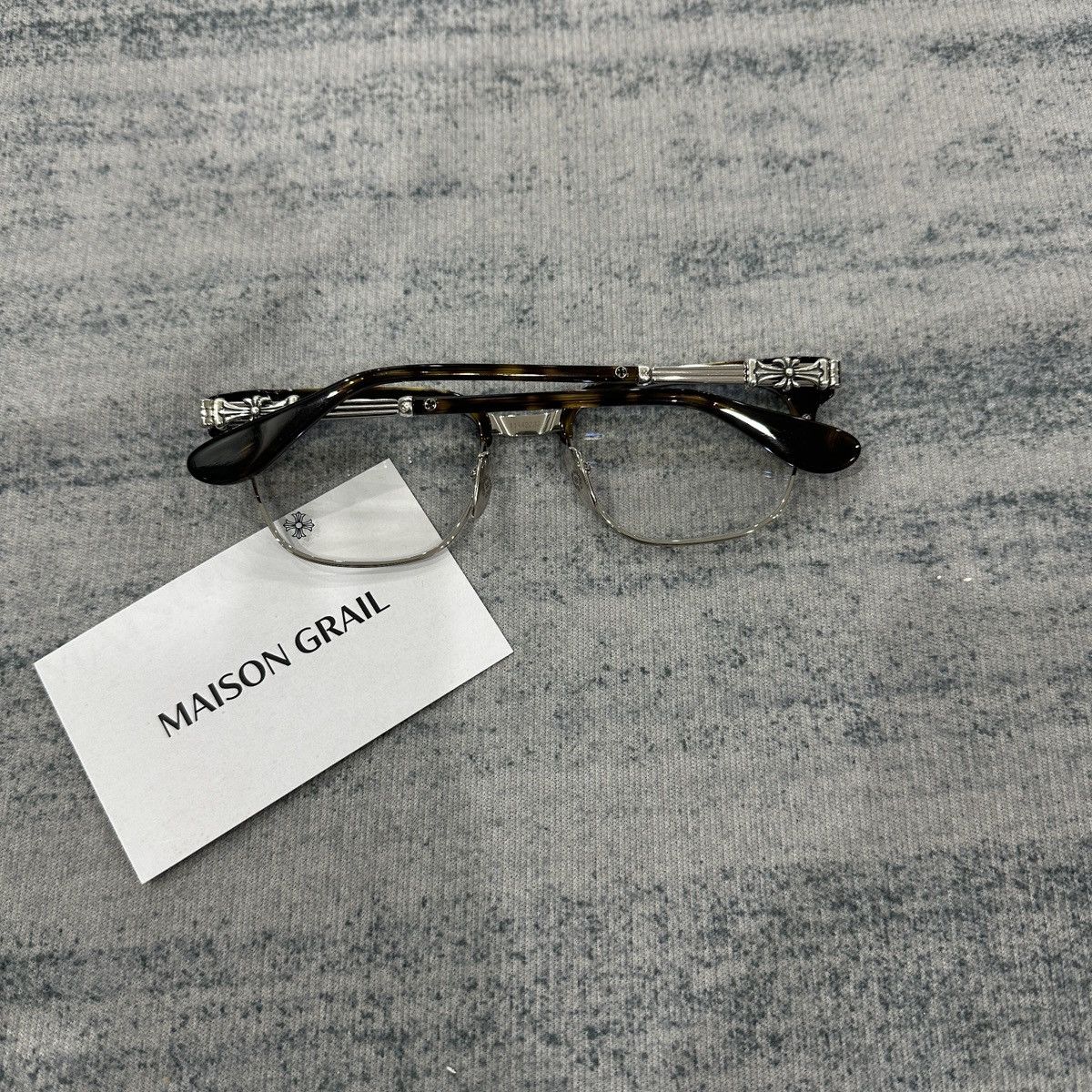 Chrome Hearts CHROME HEARTS BONENNOISSEUR II EYEGLASSES Size ONE SIZE - 2 Thumbnail