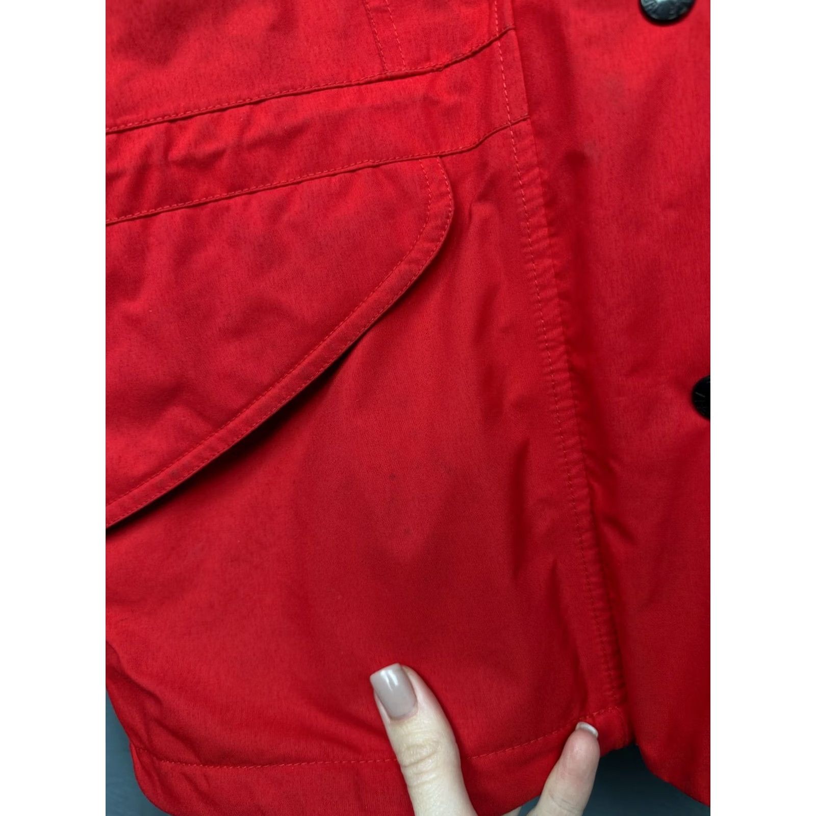 The North Face The North Face 90s Vintage Womens Nylon Gore Tex Jacket S Red Windbreaker Logo 90s Womens Jacket Size S / US 4 / IT 40 - 6 Thumbnail