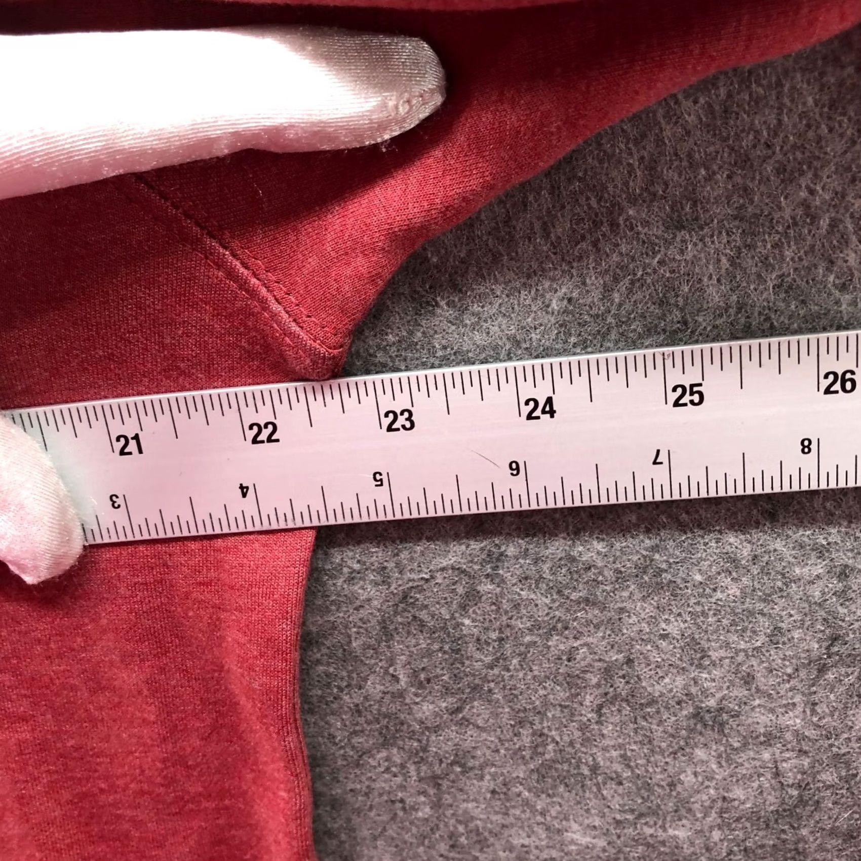 johnnie-O Johnnie-O 1/4 Zip Sweatshirt Mens M Ginger/Red Pullover Lightweight Modal Blend Shirt Size US M / EU 48-50 / 2 - 7 Thumbnail