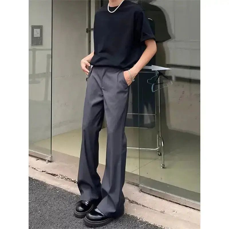 Japanese Brand Retro loose straight leg micro flared jeans Size US 30 / EU 46 - 3 Thumbnail