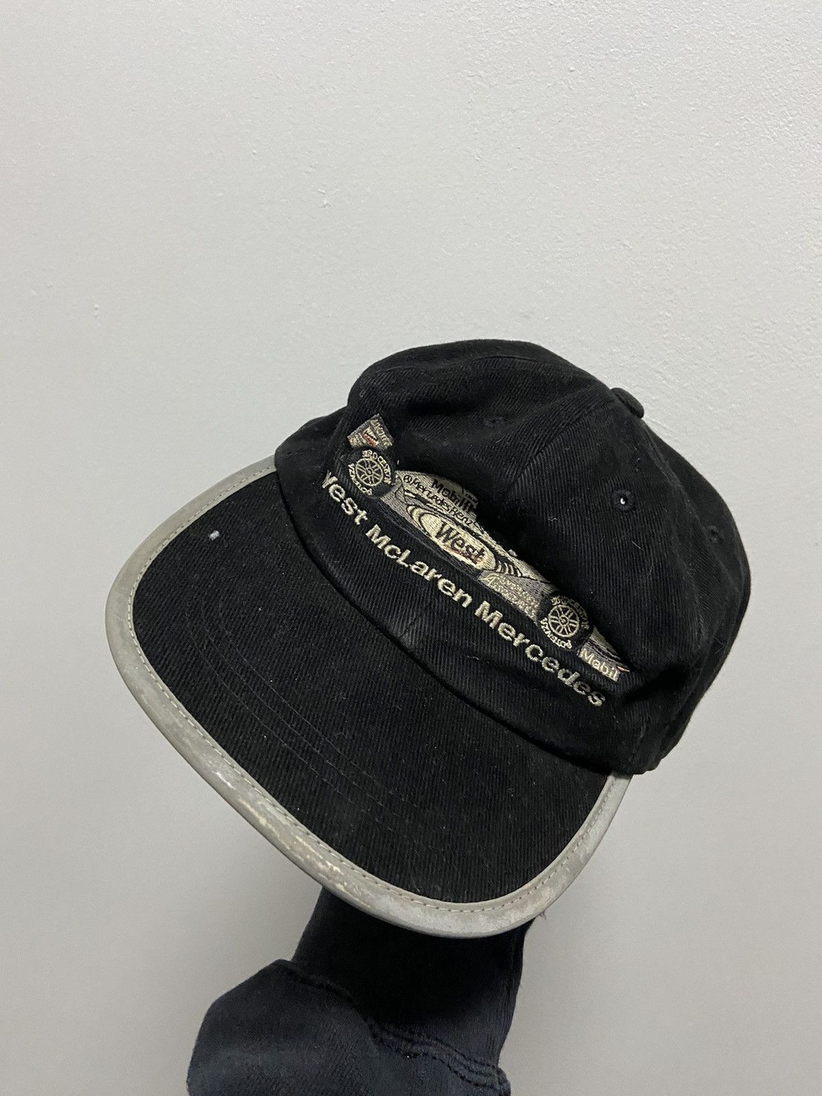 Mercedes-Benz × Vintage West McLaren Mercedes vintage big logo cap racing Size ONE SIZE - 7 Thumbnail