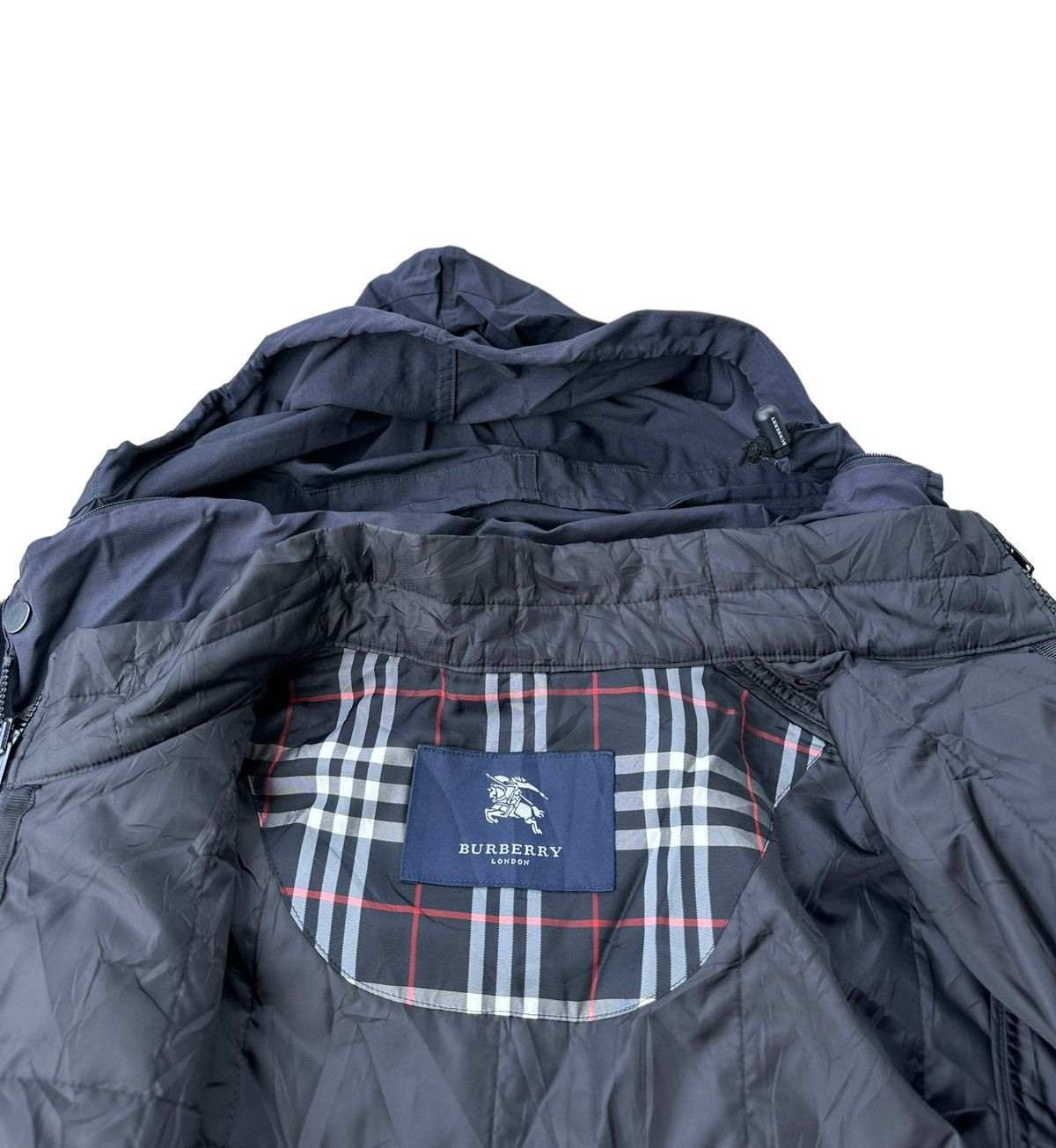 Burberry Burberry long coat hooded Size US L / EU 52-54 / 3 - 2 Thumbnail