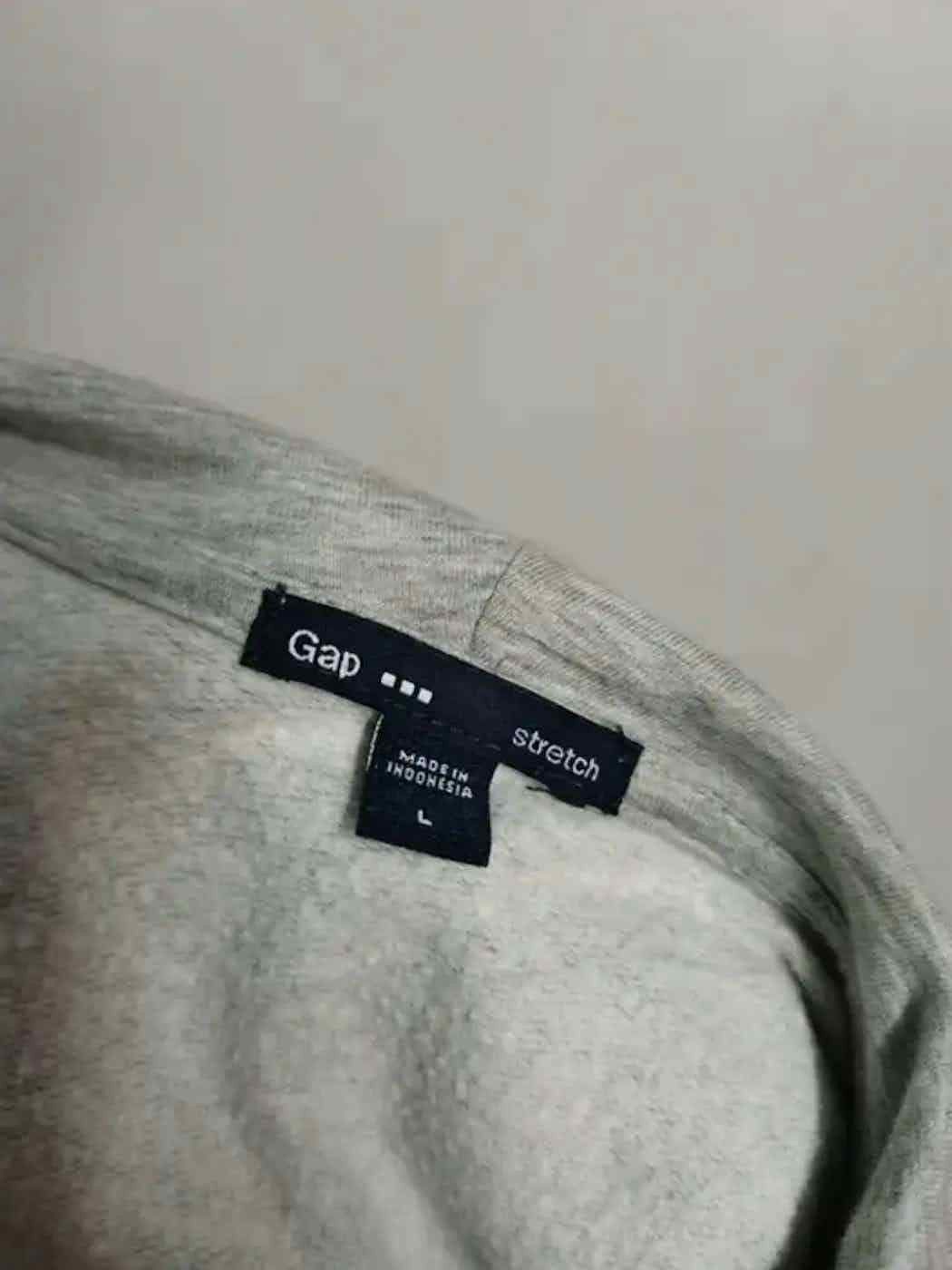 Gap Vintage GAP Big Logo Zipper Hoodie Size US L / EU 52-54 / 3 - 2 Thumbnail