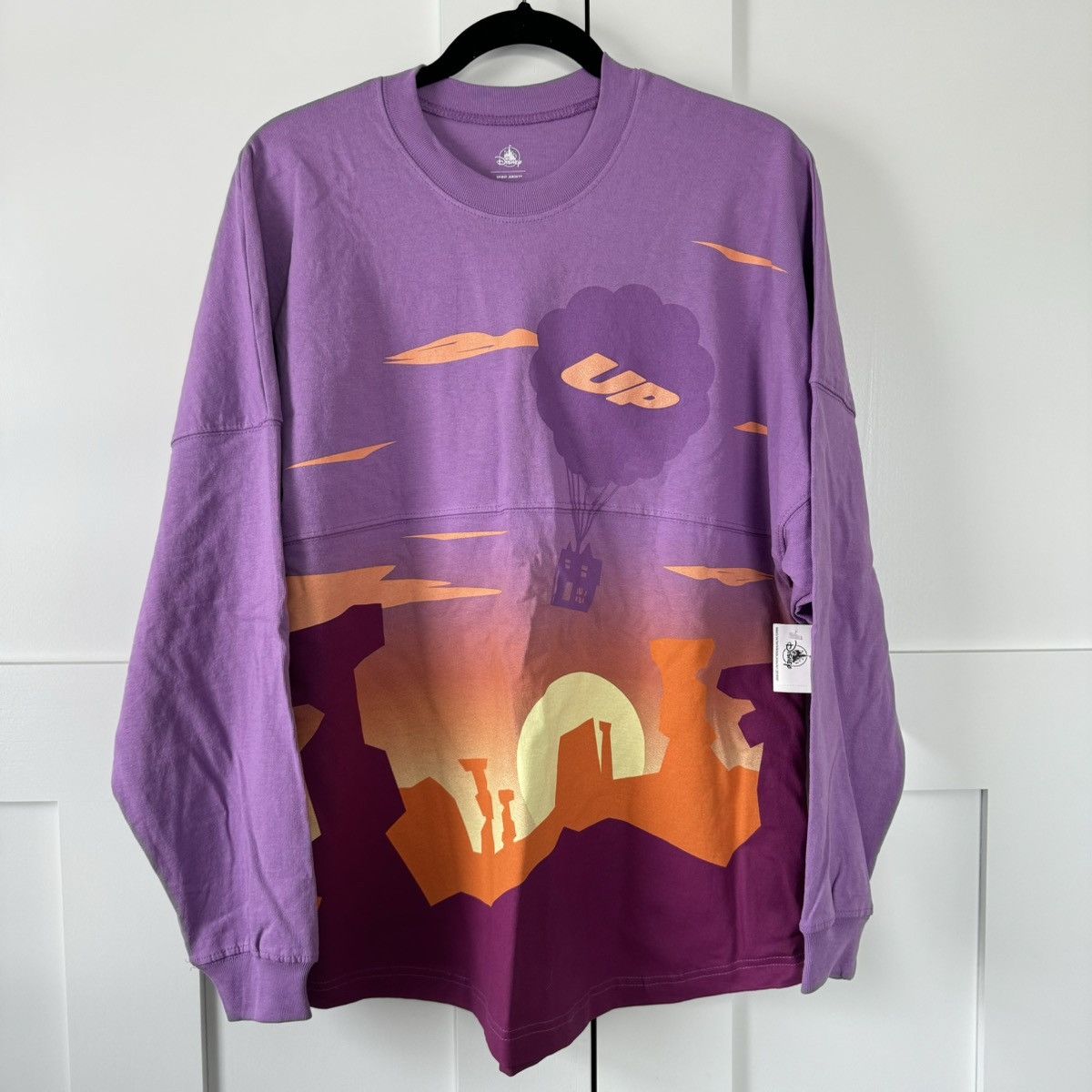 Disney Spirit Jersey Pixar Up Paradise Falls (Size S) NWT