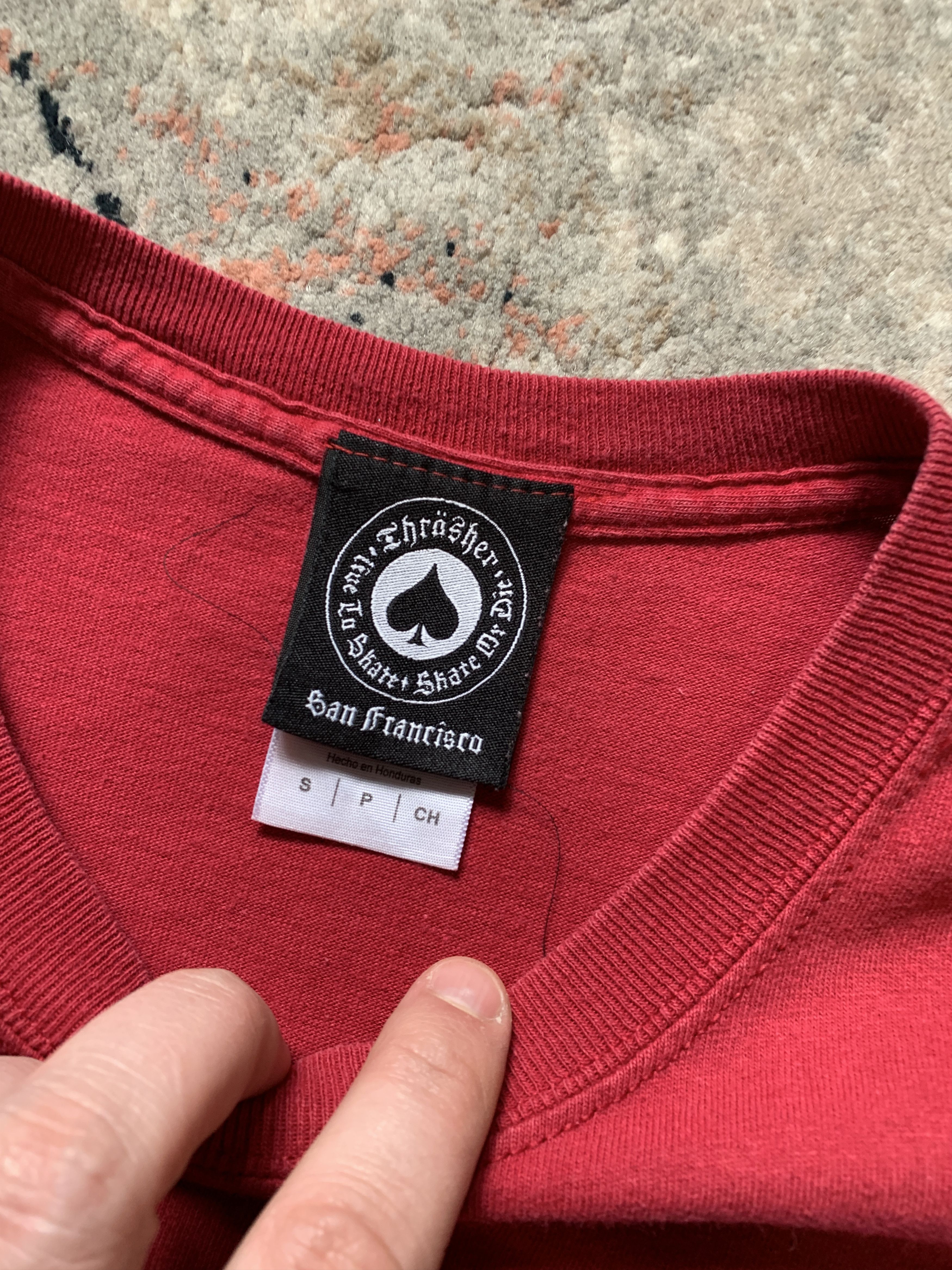 Thrasher × Vintage Vintage Thrasher Tee Size US S / EU 44-46 / 1 - 5 Thumbnail