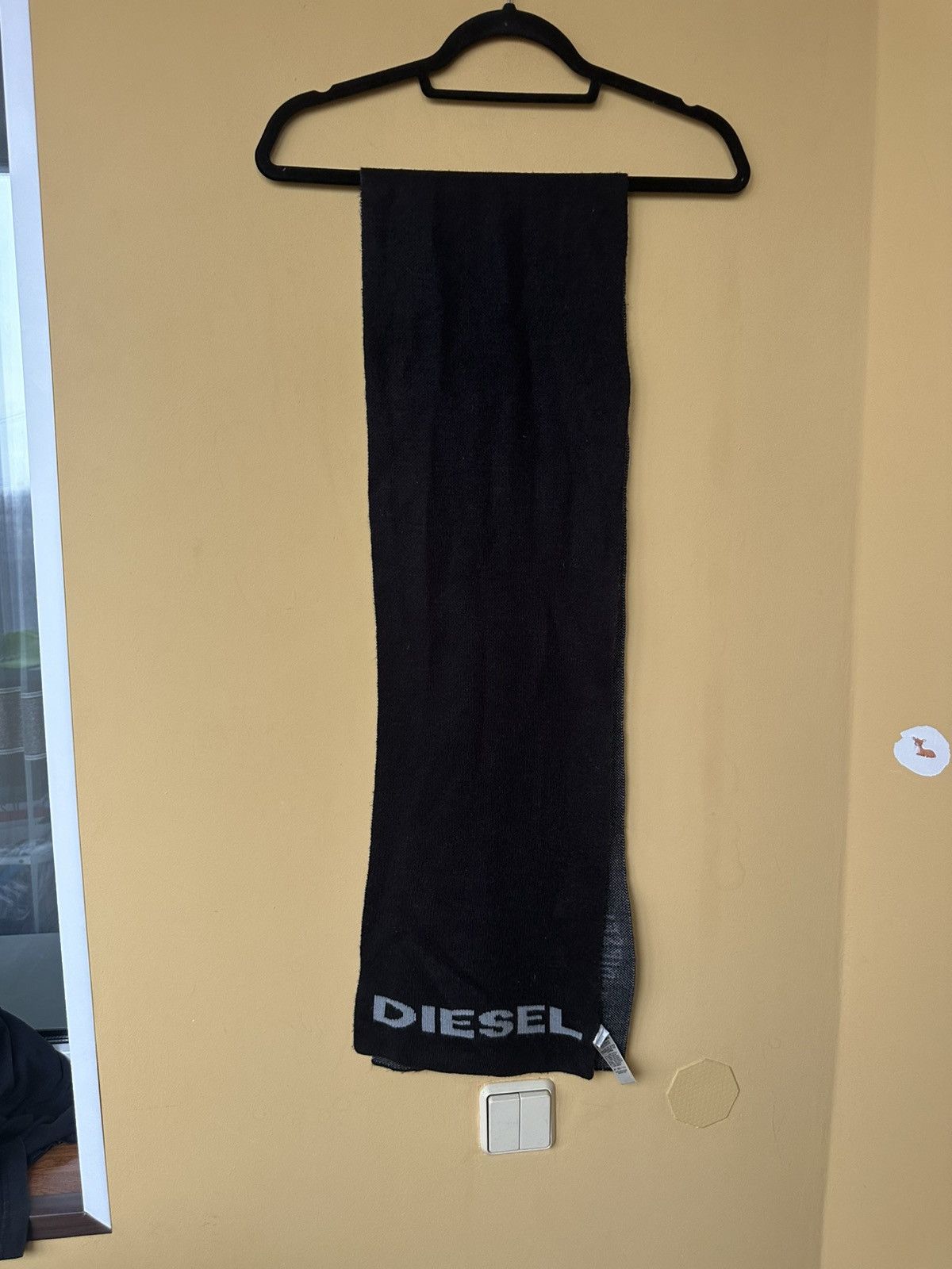 Diesel Vintage Diesel Scarf Muffler Punk Wool Cashmere Scarves Size ONE SIZE - 3 Thumbnail