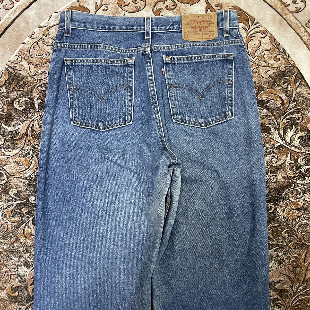 Levi's Vintage Clothing 🔥Vintage Levis 550 Stoned Washed Ripped Distress Denim Jeans Size US 32 / EU 48 - 5 Thumbnail
